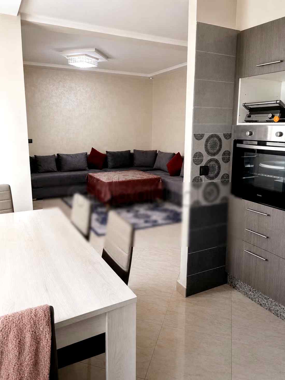 Appartement Luxe Meublé Confort et Calme Sid Rahal - Photo 7