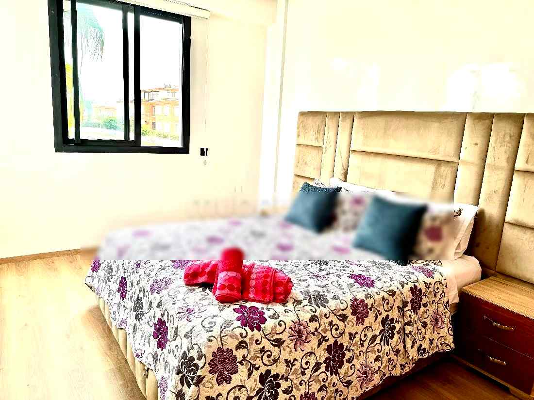 Appartement à louer courte durée à Agadir bay secteur touristique 
deux chambre salon cuisine équipée superficie 75 mètres carrés piscine à 300 mètres de la plage - Photo 10