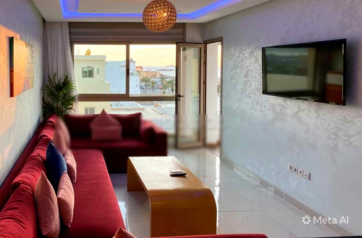 Appartements à louer à Asilah. 2 pièces. Résidence sécurisée et équipée d'un système de réception des chaînes satellitaires. - Photo 5