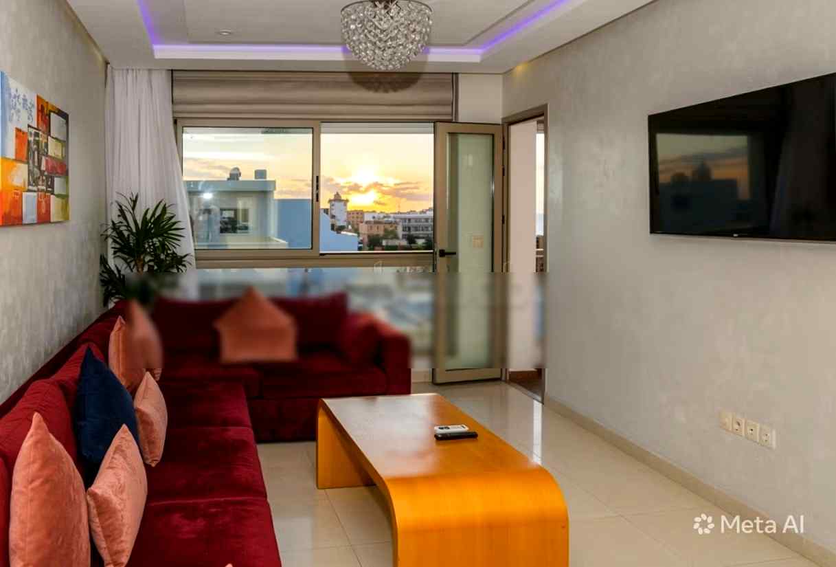 Appartements à louer à Asilah. 2 pièces. Résidence sécurisée et équipée d'un système de réception des chaînes satellitaires. - Photo 9