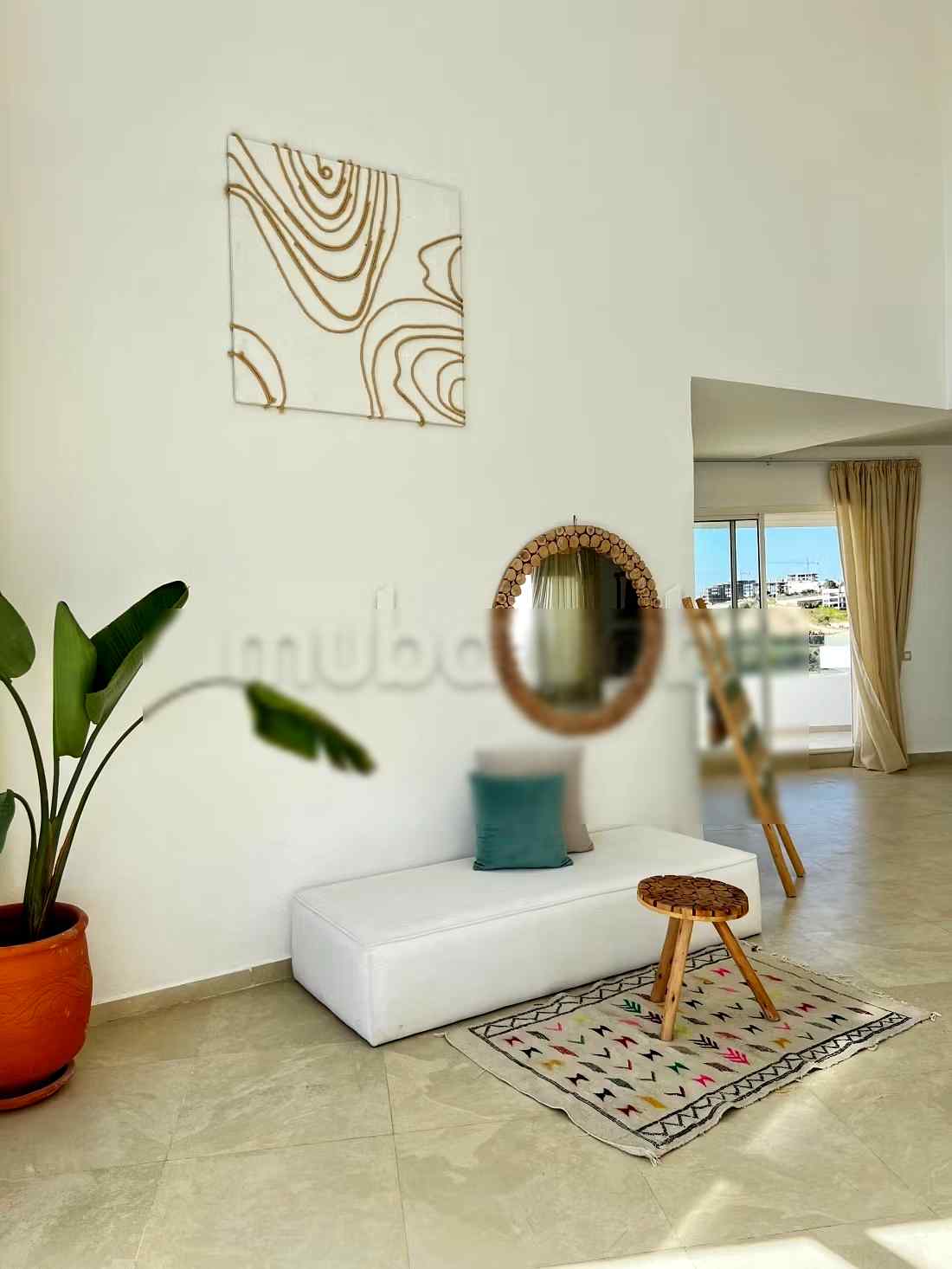 Location d'un appartement à Malabata. 3 belles chambres. Vue sur mer et porte blindée - Photo 7