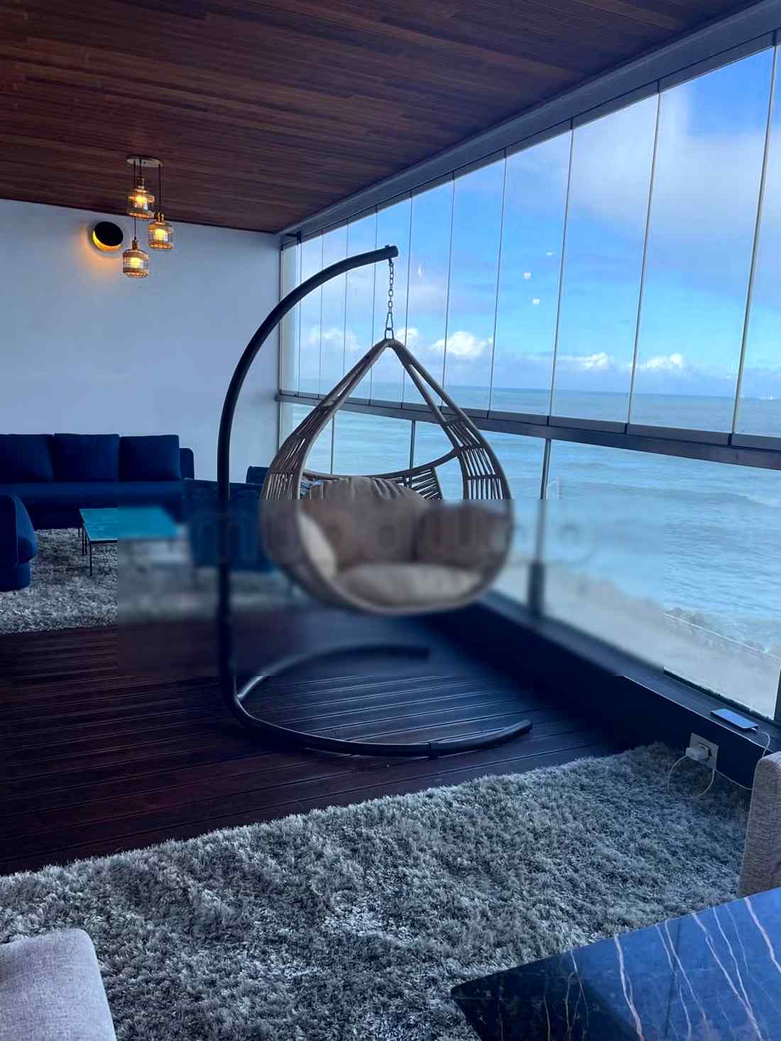 Appartement de vacances à louer à Casablanca Marina. 2 chambres agréables. Porte blindée et vue sur mer - Photo 20