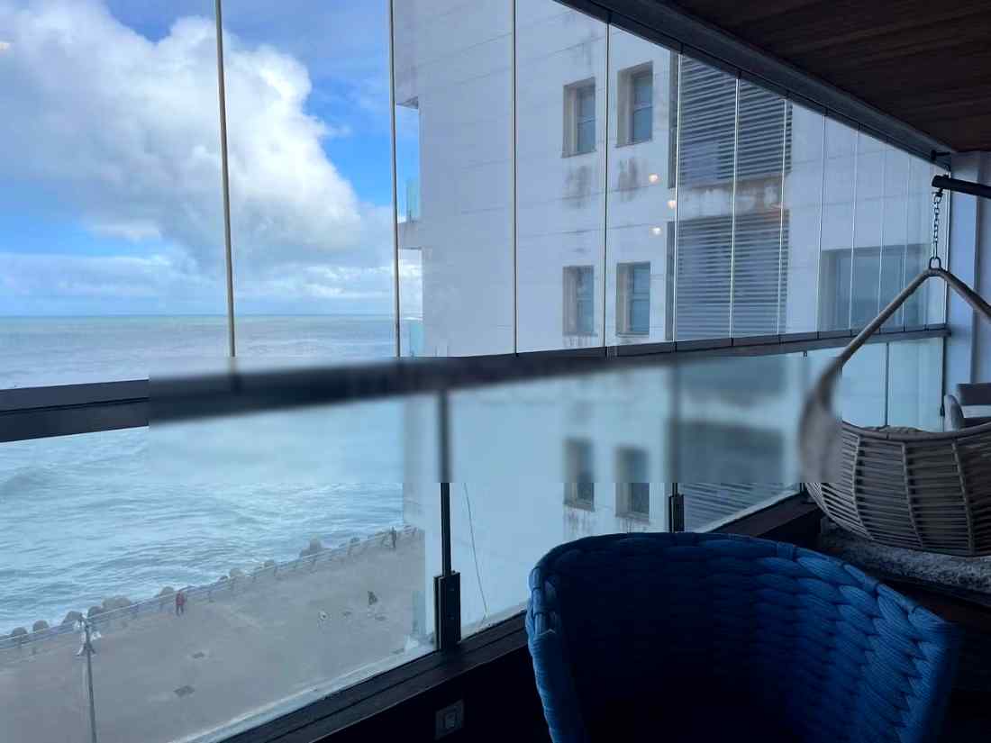 Appartement de vacances à louer à Casablanca Marina. 2 chambres agréables. Porte blindée et vue sur mer - Photo 8