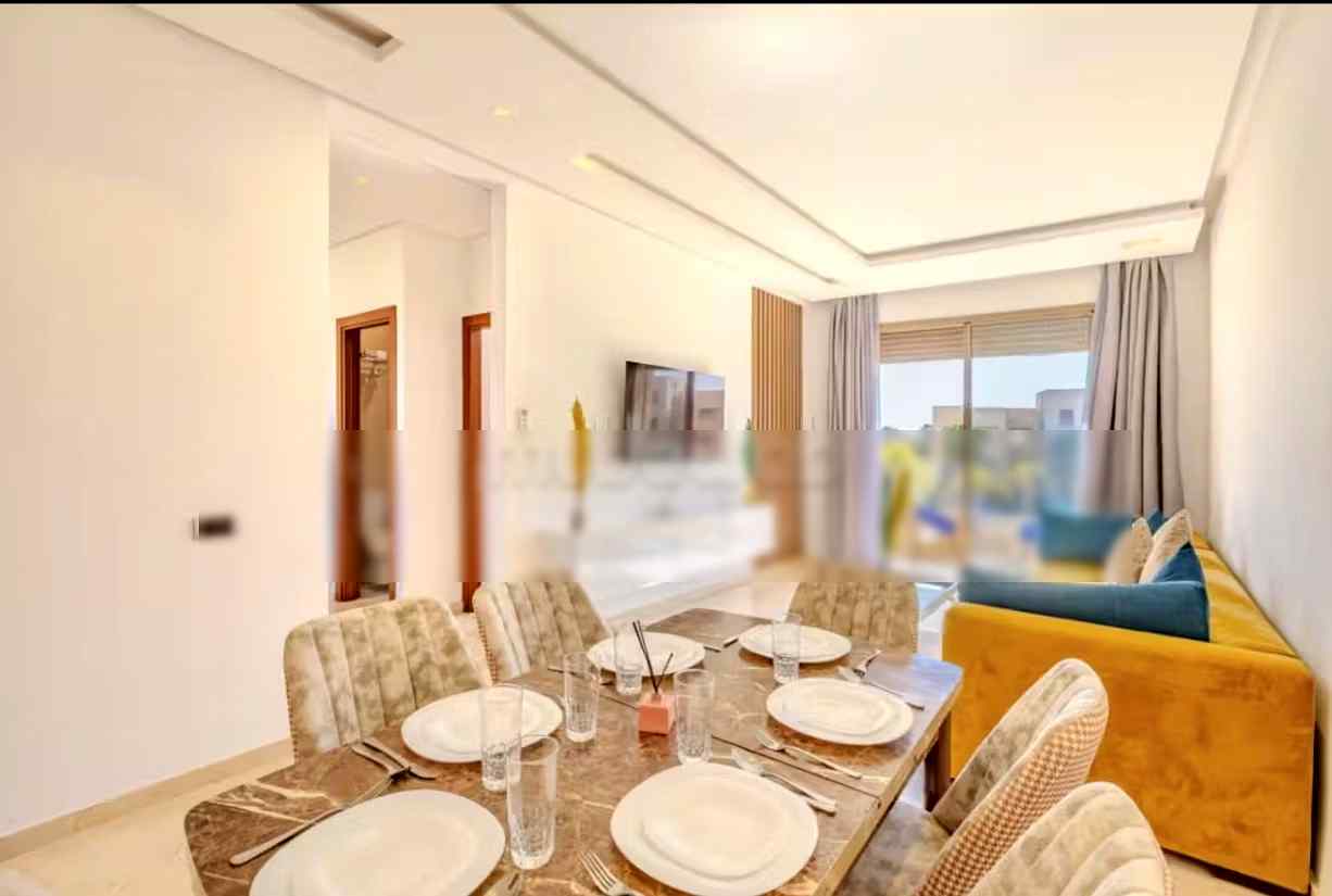 Appart 2 ch piscine parking Prestigia Marrakech - Photo 5