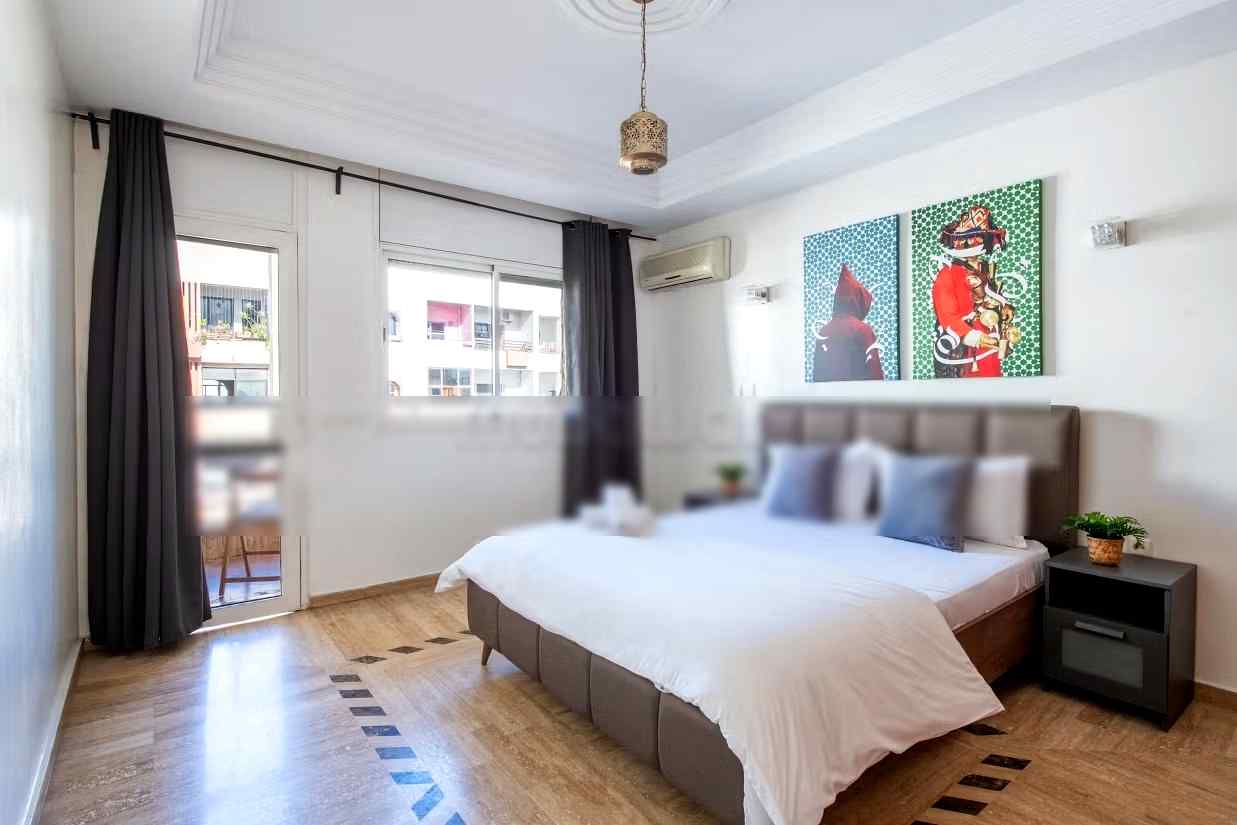 Traditionnel 2chambres salon/Agdal/Parking - Photo 2