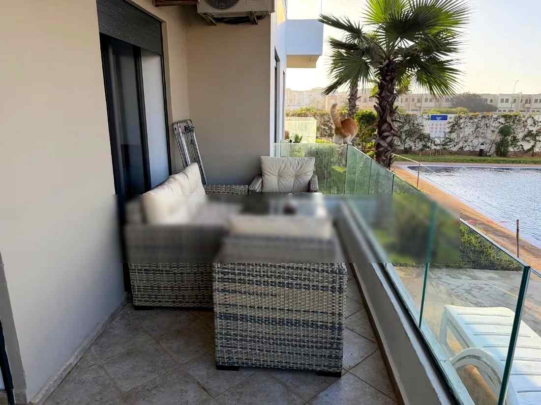 Appartement en bord de mer avec vue piscine à Sidi Rahal - Photo 9
