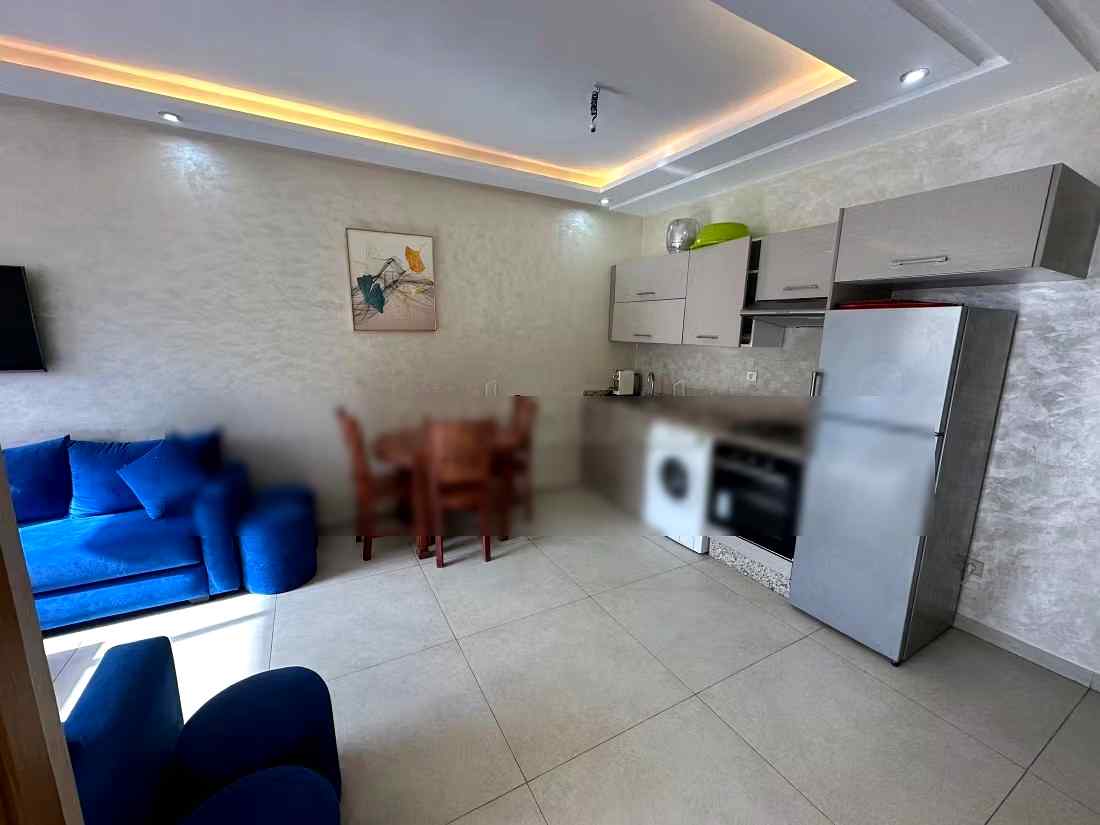 Location d'un appartement en Centre ville. 1 Pièce. Salon Marocain, sécurité - Photo 4