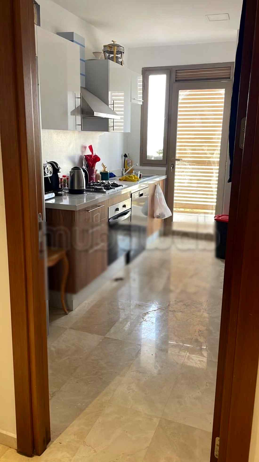 Location d'un appartement à Ain Diab Extension. 
2 chambres agréables. 
Antenne parabolique, résidence sécurisée - Photo 7