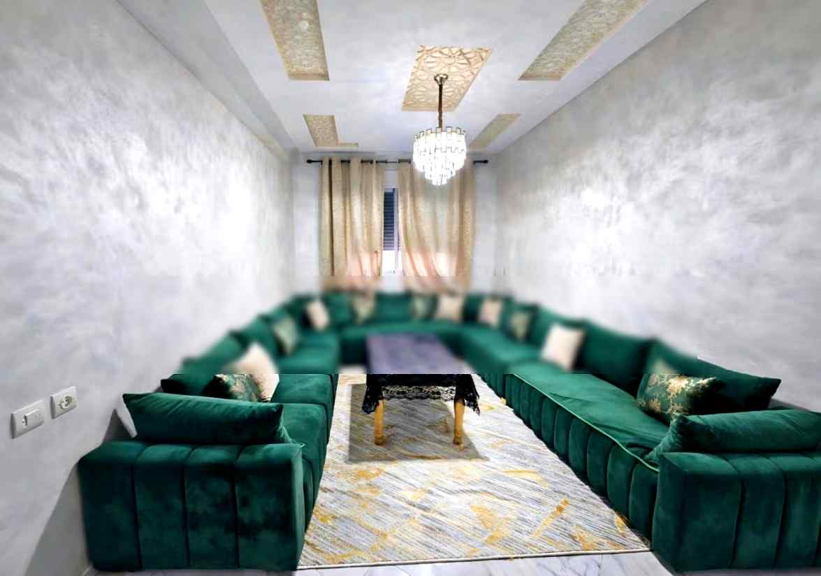 Location saisonnière à Marjane. 2 chambres agréables. Système de parabole et résidence sécurisée - Photo 3