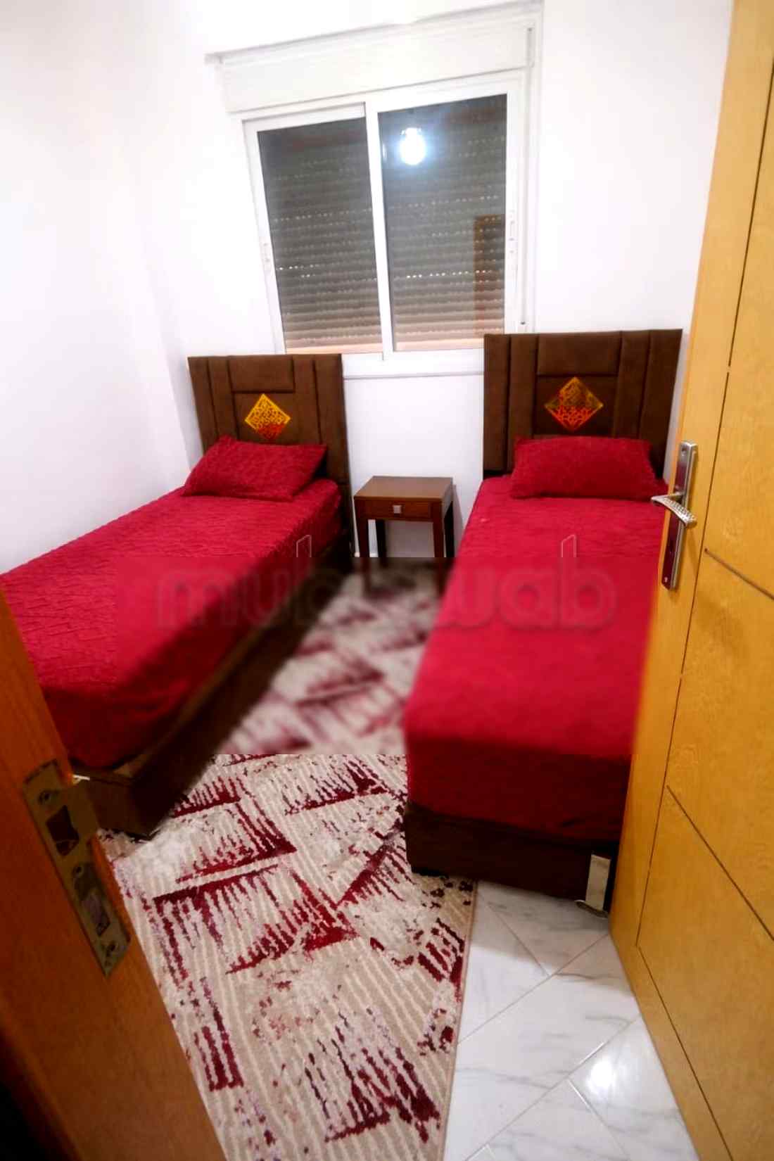 Location saisonnière à Marjane. 2 chambres agréables. Système de parabole et résidence sécurisée - Photo 6