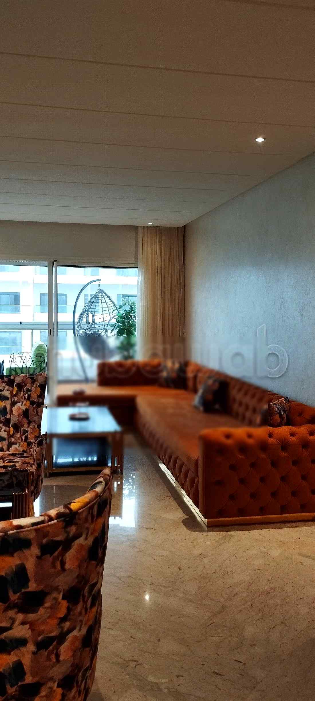 Location saisonnière à Dar Bouazza. Surface totale 170 m². Places de parking et terrasse - Photo 2