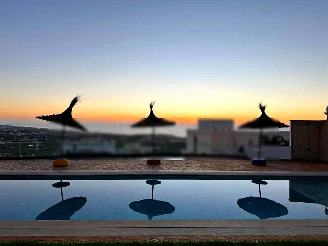 Maison de luxe à louer à Mediouna. Surface de 800 m². Piscine et cheminée - Photo 3