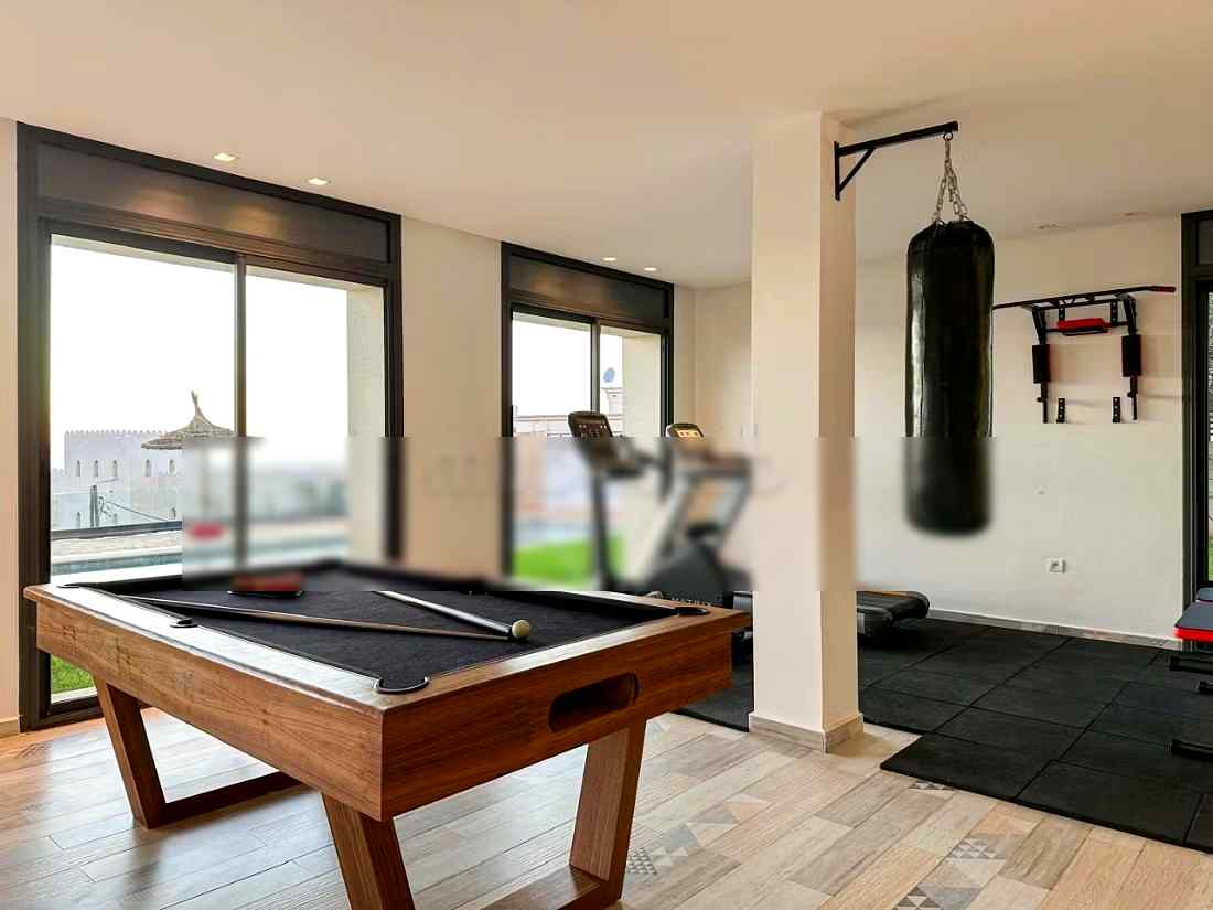 Maison de luxe à louer à Mediouna. Surface de 800 m². Piscine et cheminée - Photo 11