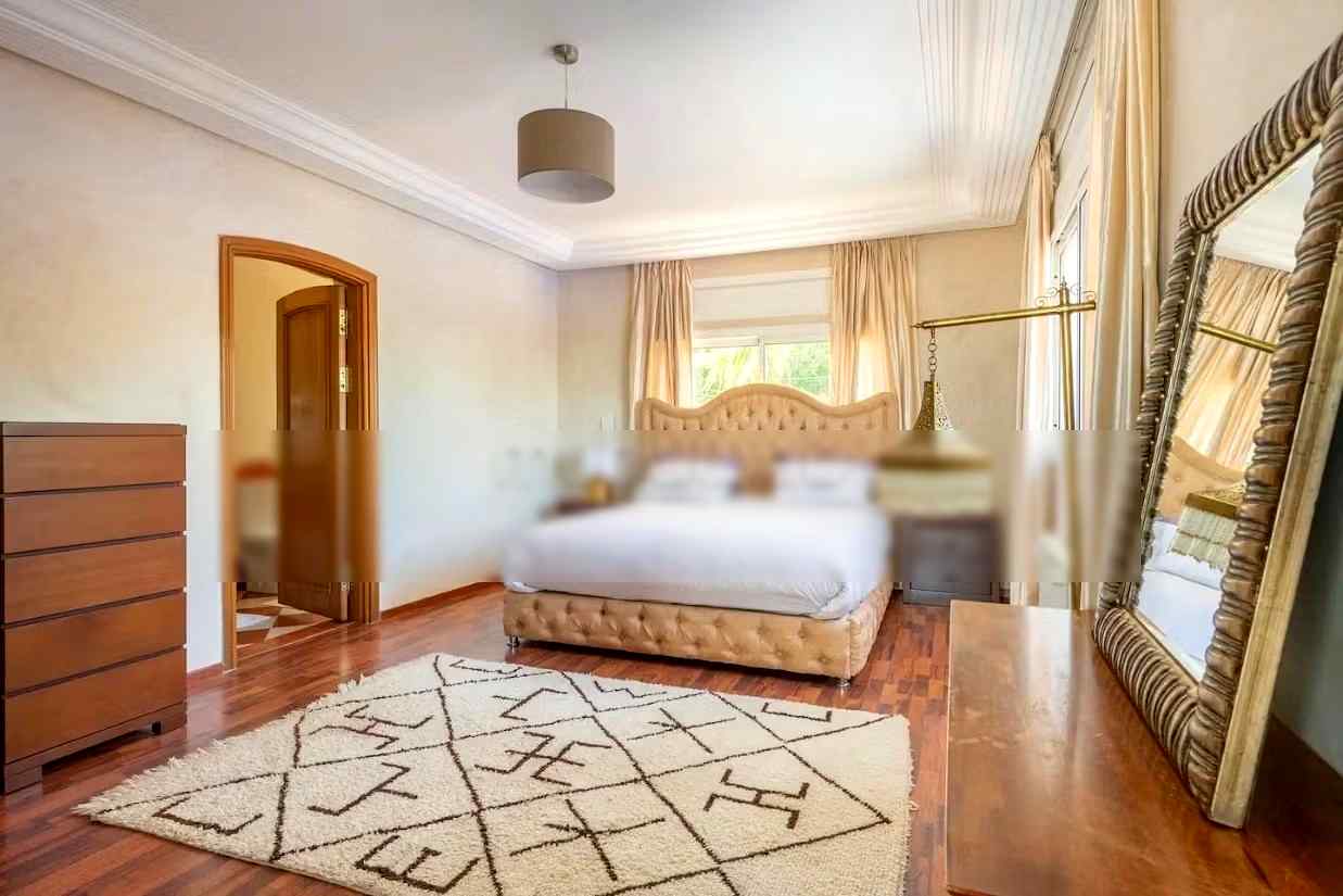 Villa de standing à louer pour vos vacances à Jbel Kbir. Superficie 1000 m². Jardin et terrasse - Photo 41