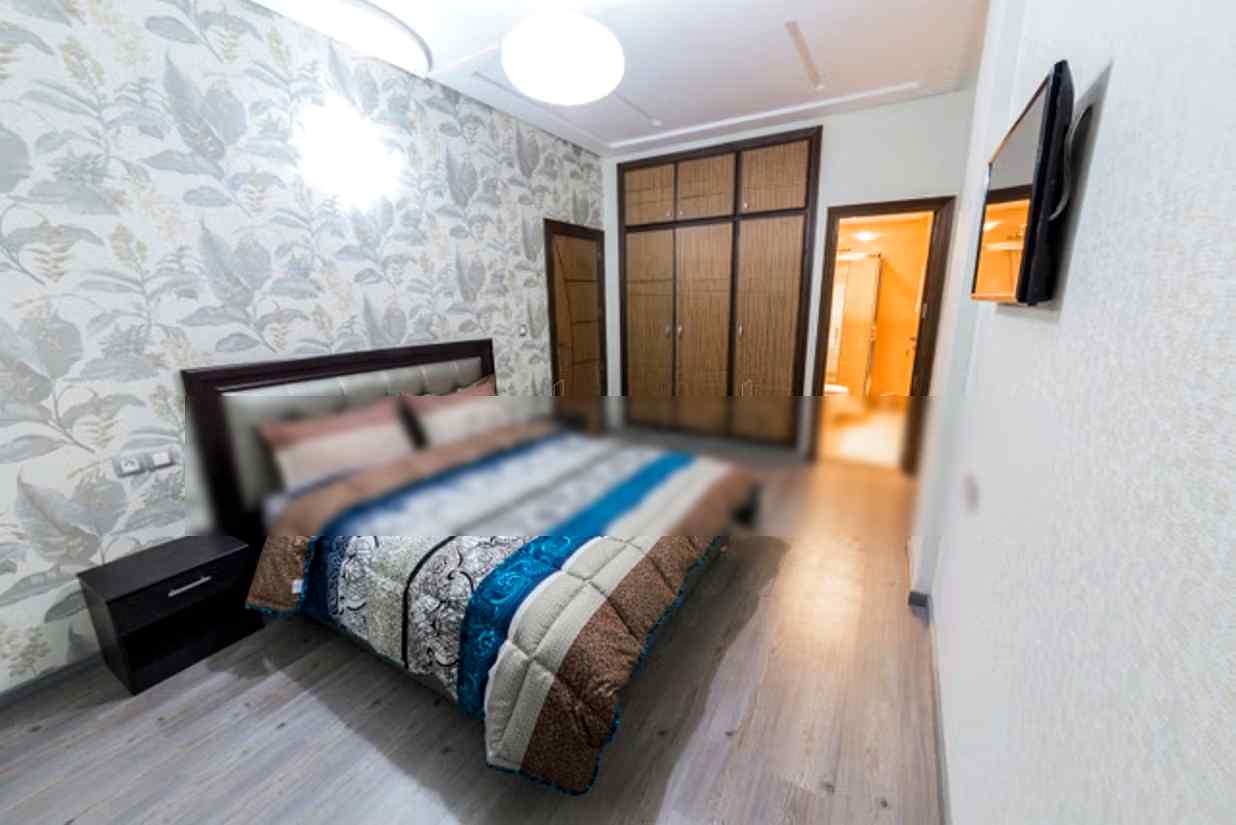 Location d'un appartement en Centre. 
3 belles chambres. 
Salon Marocain, sécurité - Photo 3