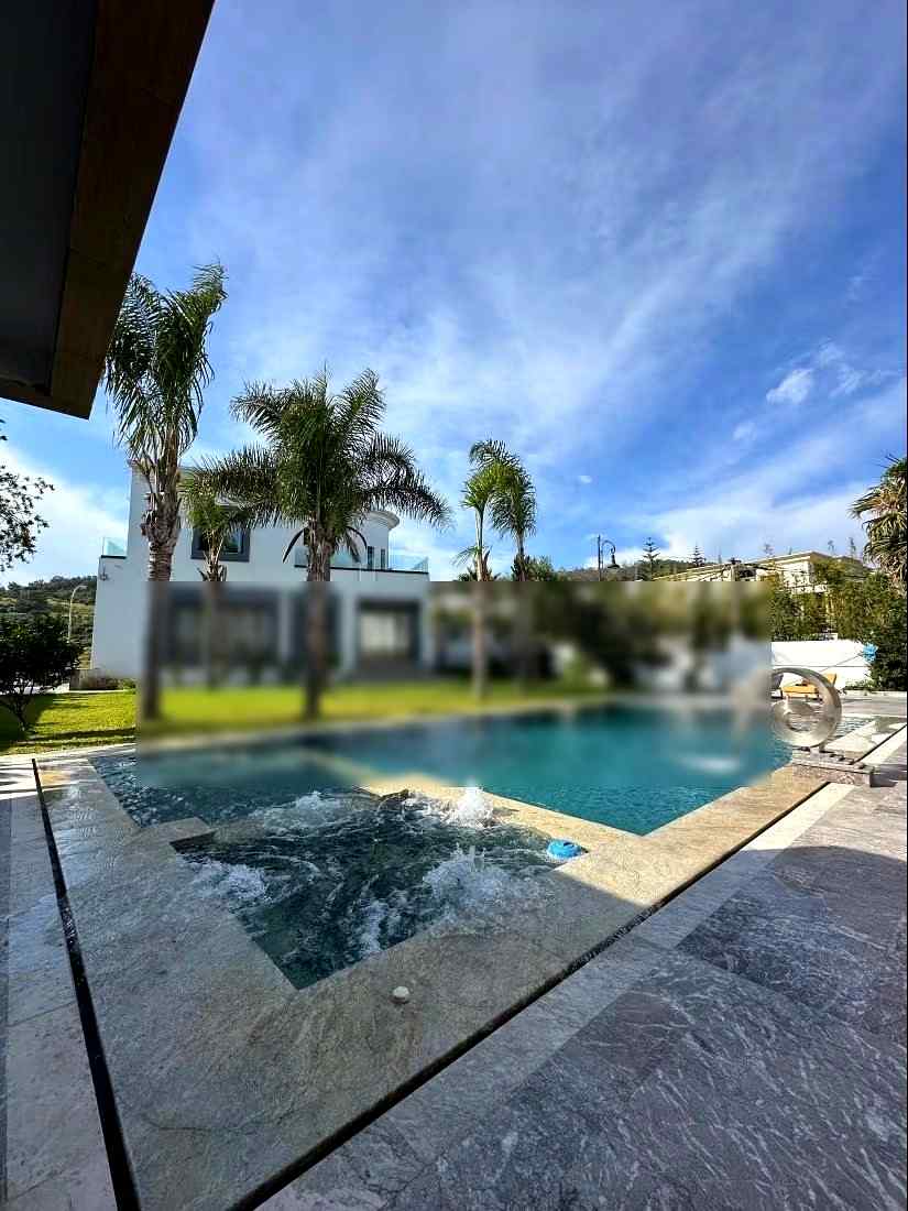 Location saisonnière villa haut standing à Rmilat. 4 pièces. Piscine et cheminée - Photo 5