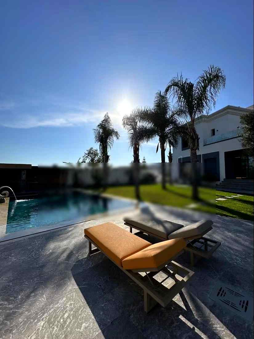 Location saisonnière villa haut standing à Rmilat. 4 pièces. Piscine et cheminée - Photo 28