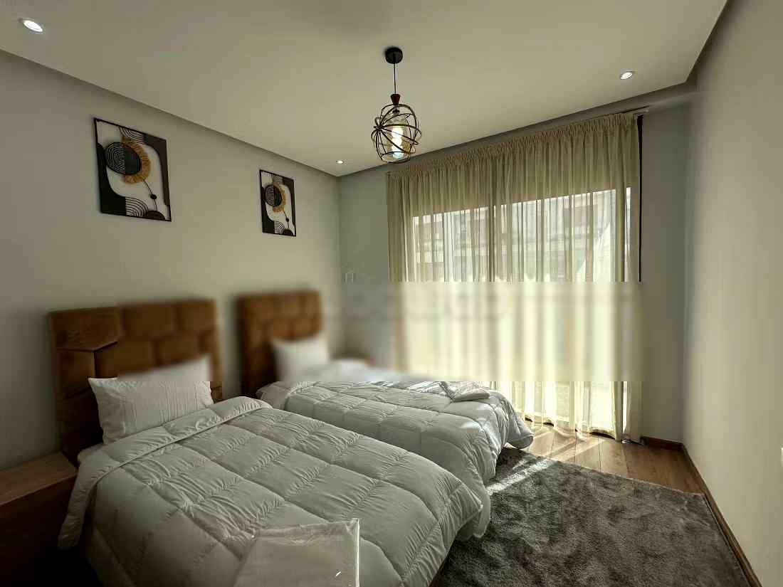 Appartement de vacances à louer à Founti. 2 belles chambres. Porte sécurisée et chauffage central - Photo 11