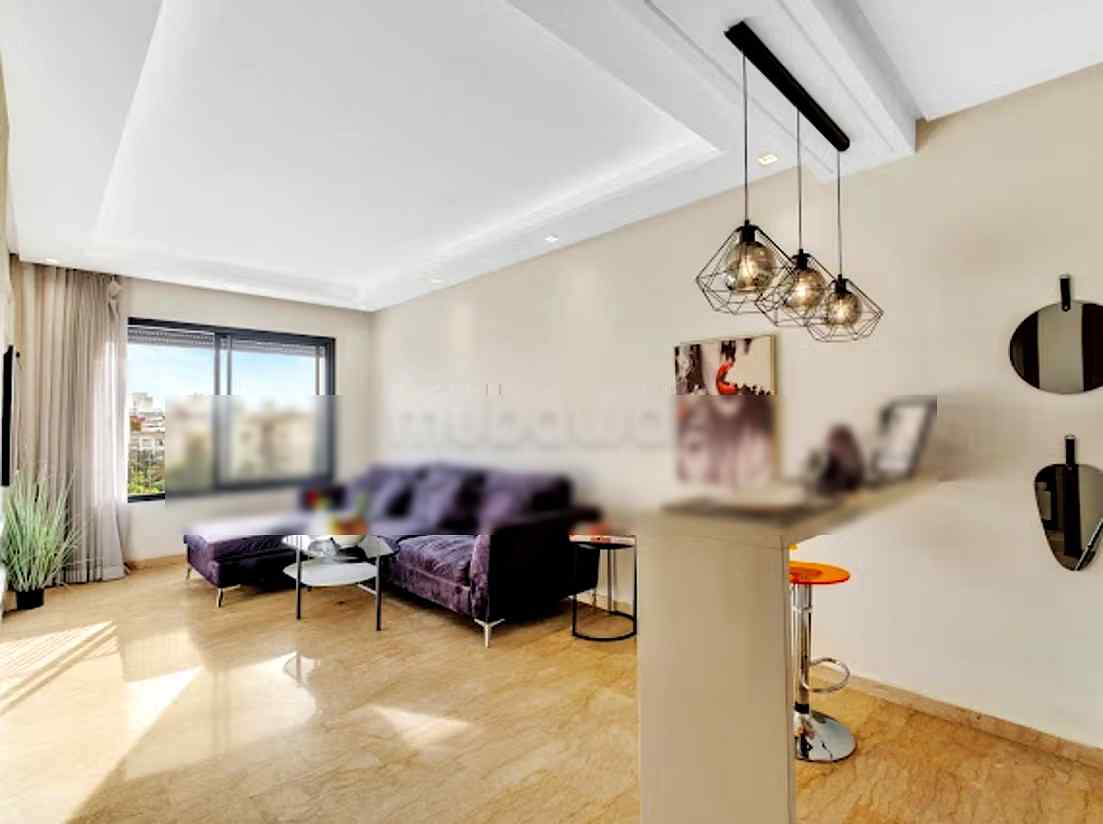 Location d'un appartement à Plateau Al Batha. 1 chambre. Chauffage central et porte blindée - Photo 4