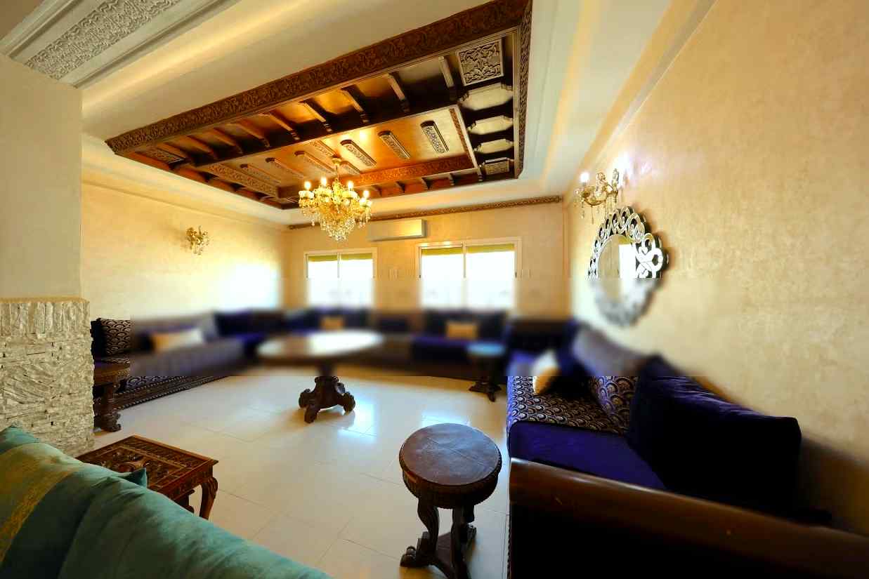 Appartement de vacances à louer à Douh. 3 pièces confortables. Salon traditionnel marocain, résidence sécurisée - Photo 2