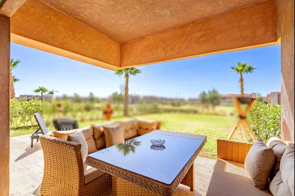 Appart 2 ch jardin piscine Prestigia Marrakech - Photo 12