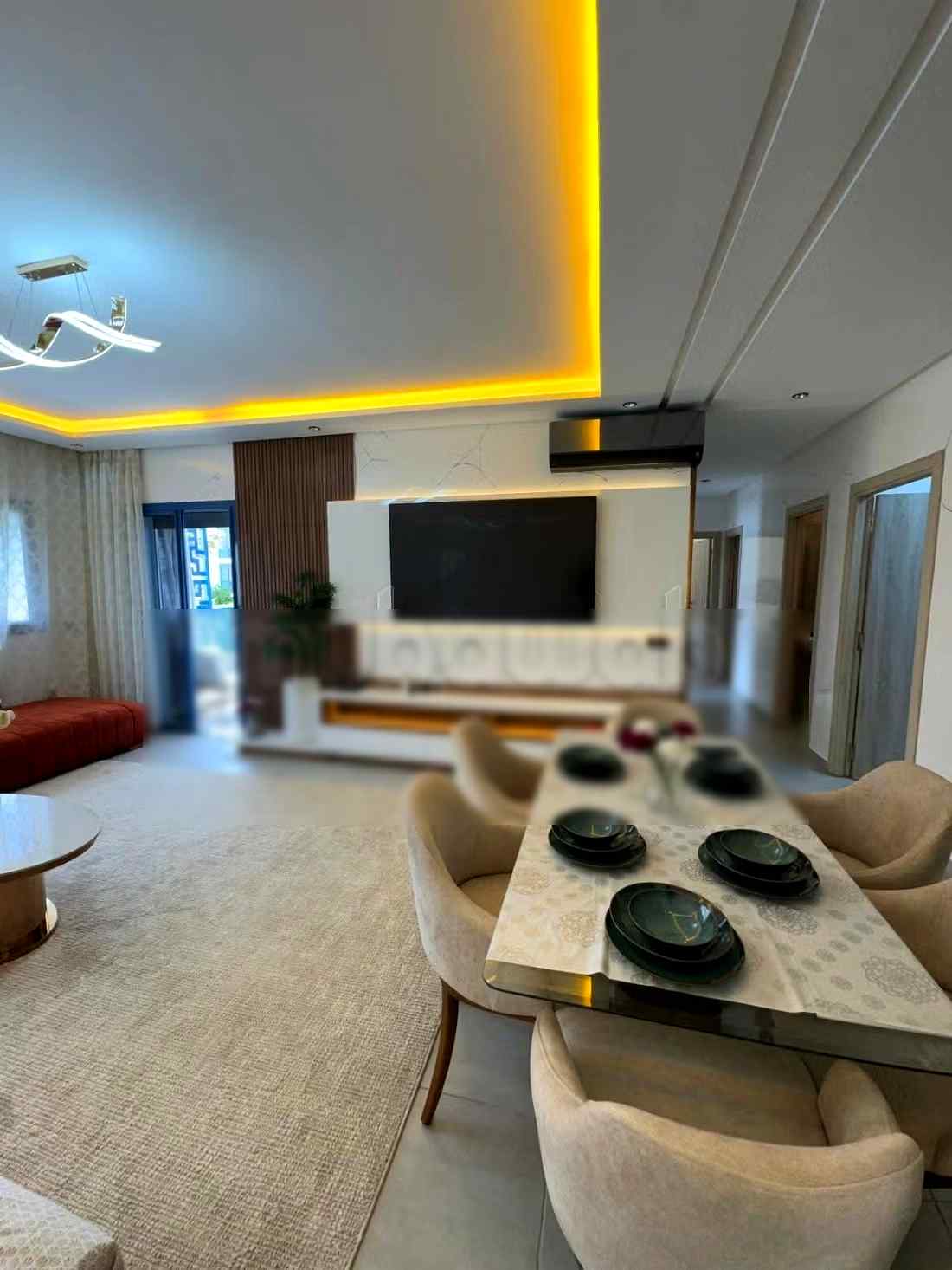 Appartement de vacances à louer à Martil. Superficie 90 m². Piscine et air conditionné - Photo 2