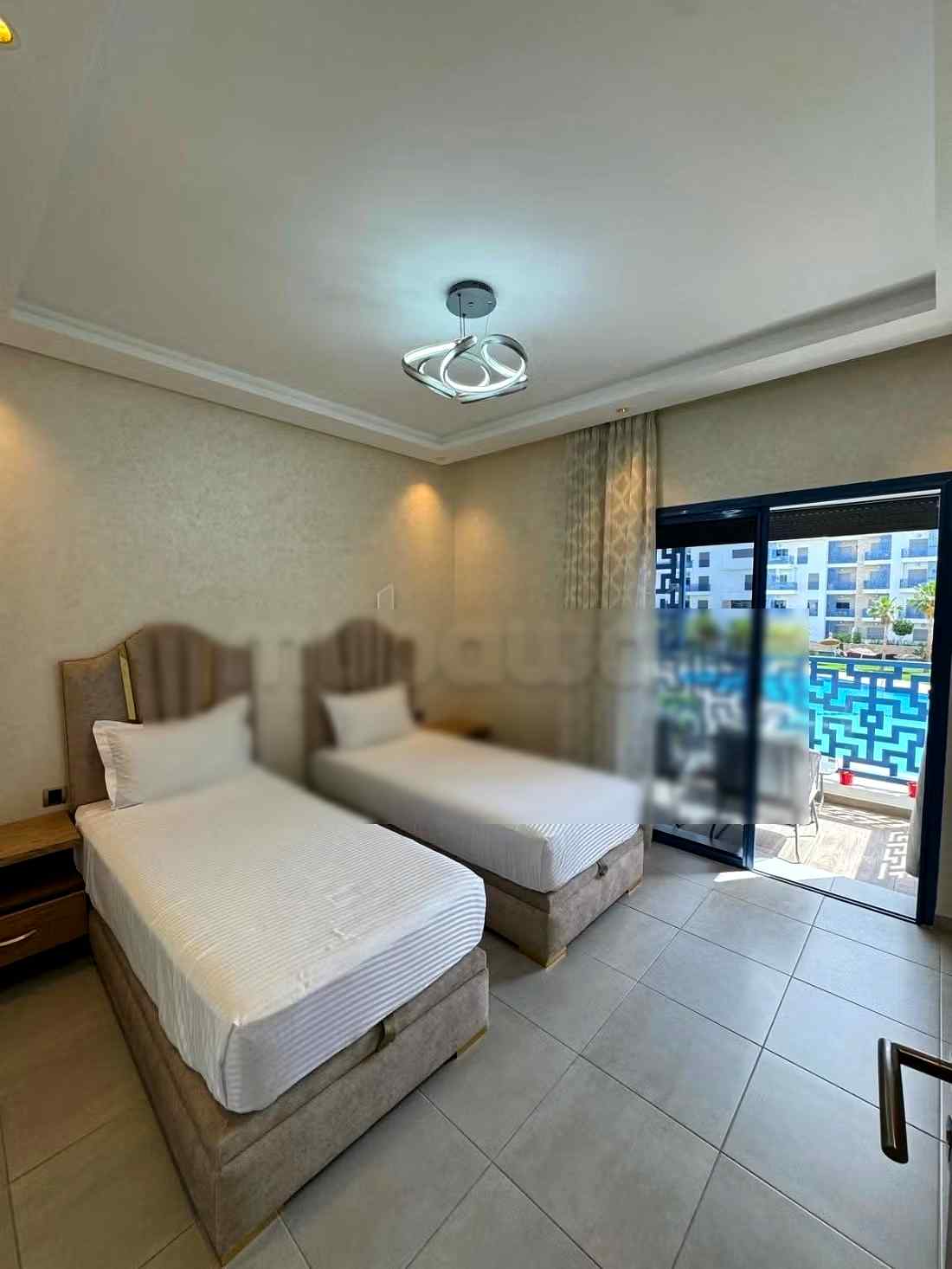 Appartement de vacances à louer à Martil. Superficie 90 m². Piscine et air conditionné - Photo 13