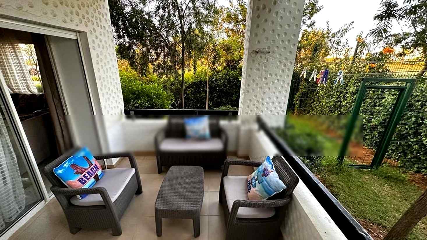 Location saisonnière à Asilah. 2 chambres agréables. Terrasse et jardin - Photo 15