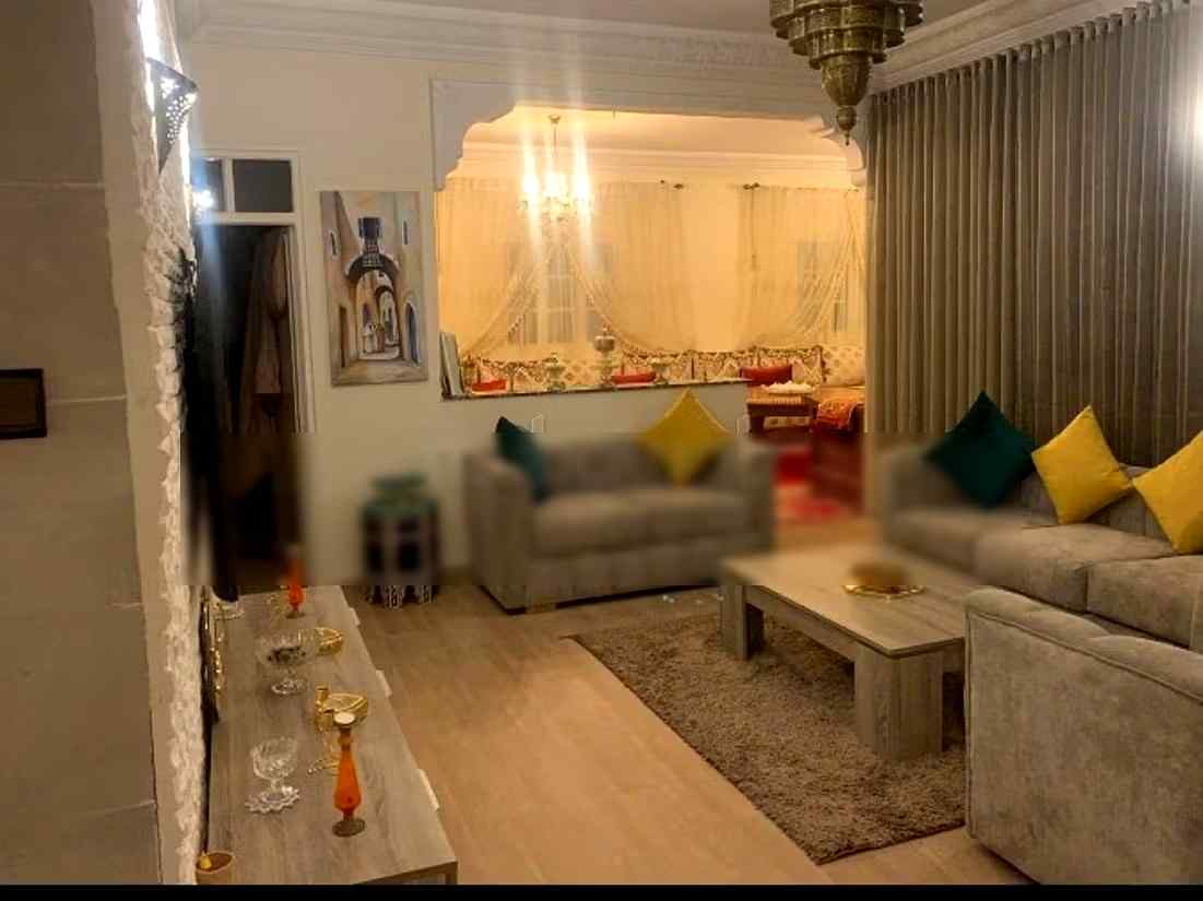 Appartements à louer dans la rue Mohammed 5. Surface totale de 90 m². Salle traditionnelle et système de satellite. - Photo 8