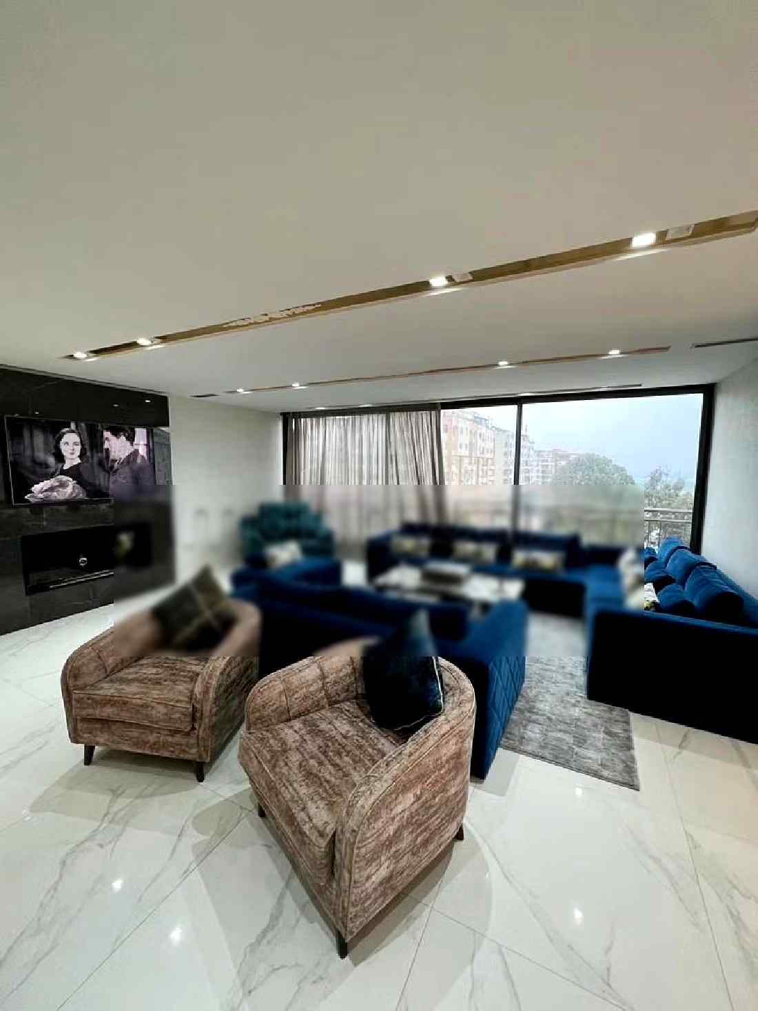 Appartements à louer à Tanger City Center. 2 grandes pièces. Vue sur les montagnes et porte blindée. - Photo 10