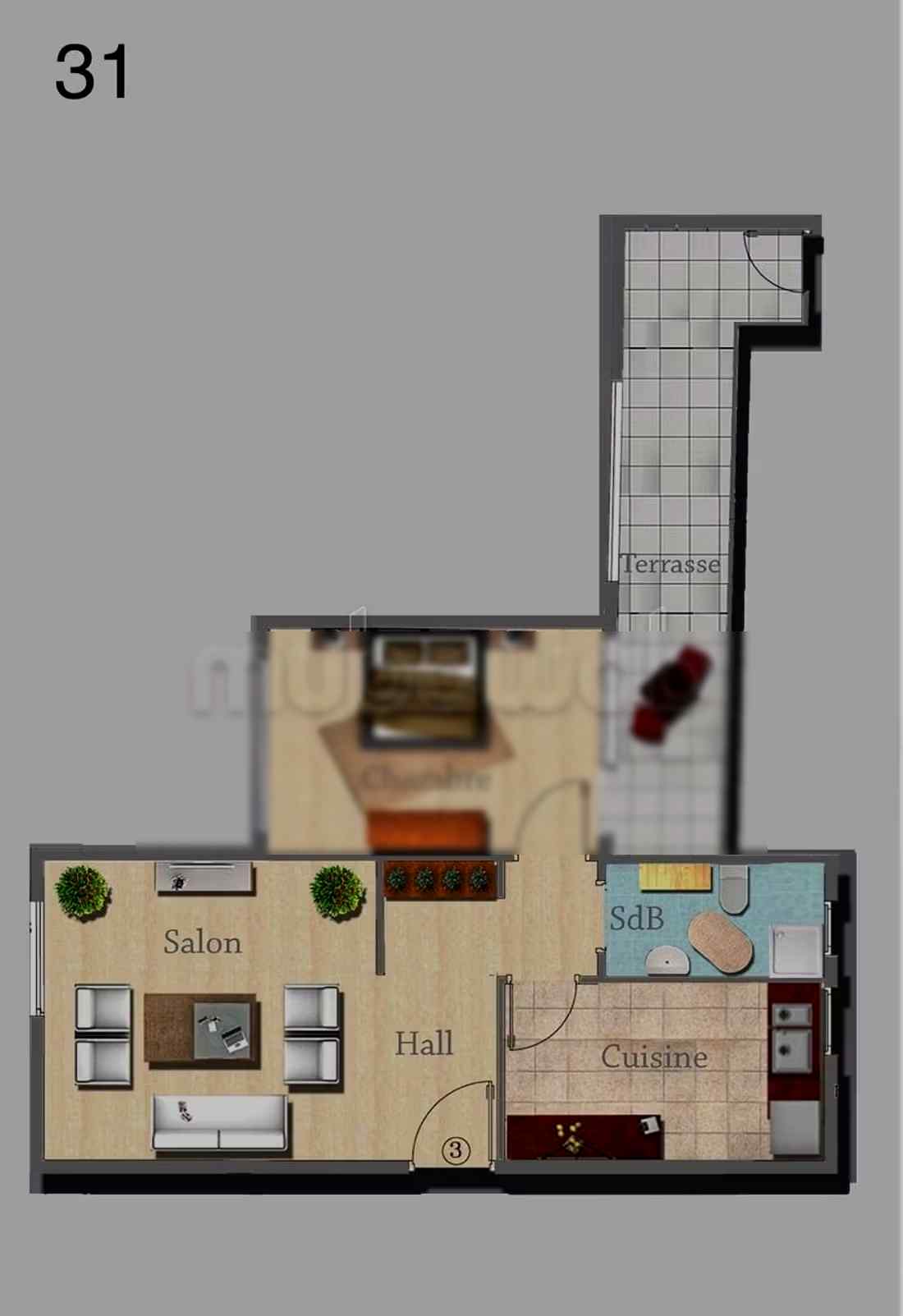 Spacieux appartement moderne sur bd Abdelmoumen - Photo 10