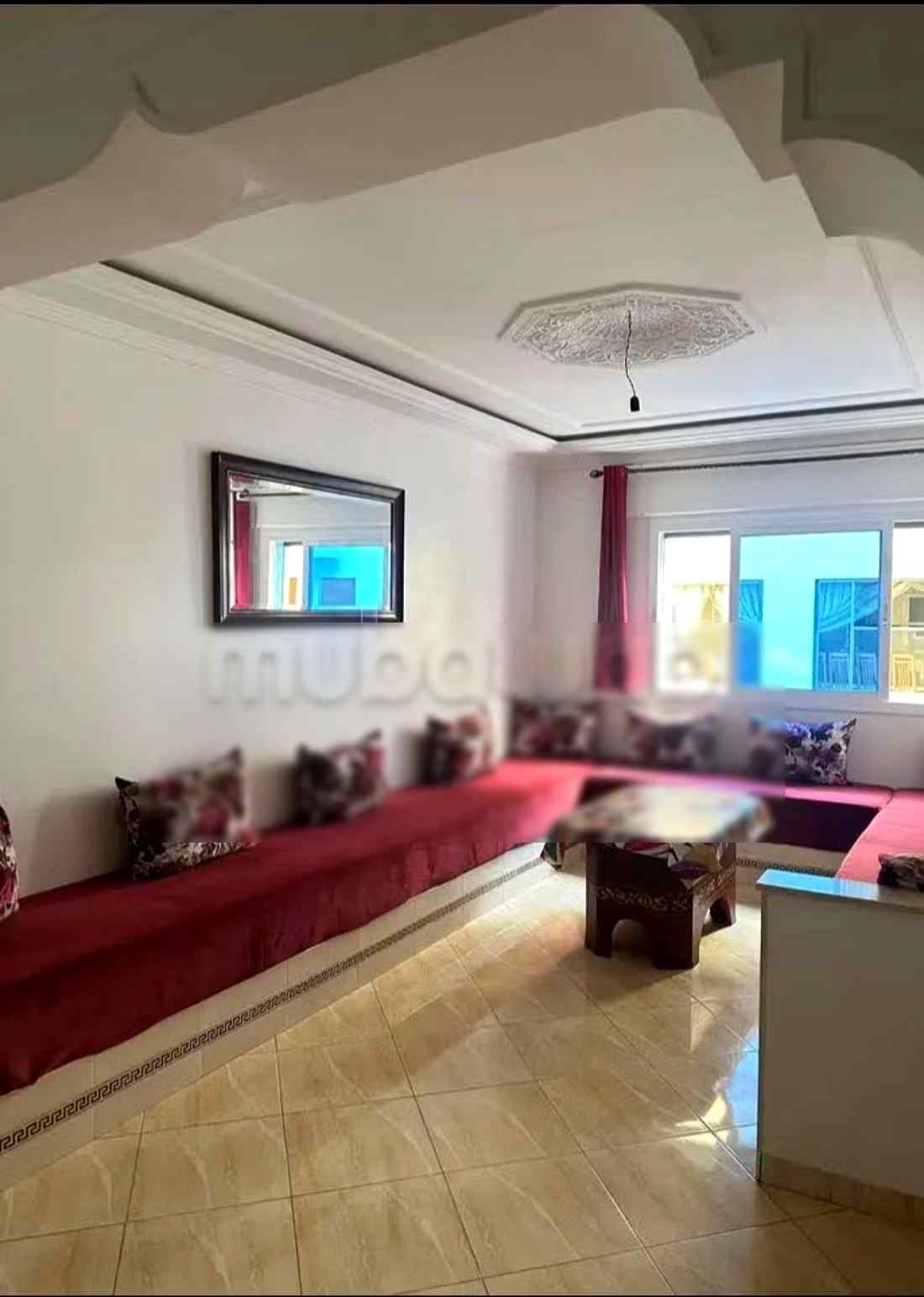 Location d'un appartement à M'Diq. 2 pièces confortables. Lave linge - Photo 2