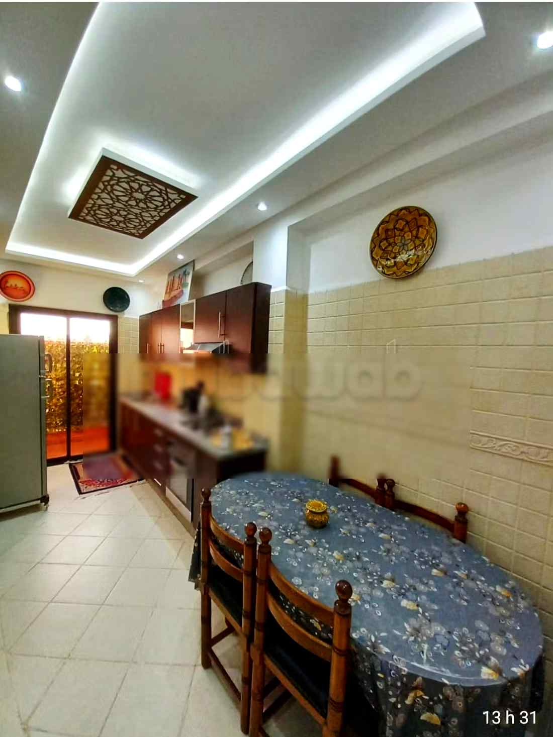 Appartement de vacances à louer à Guéliz. 4 pièces. Salon Marocain, sécurité - Photo 13