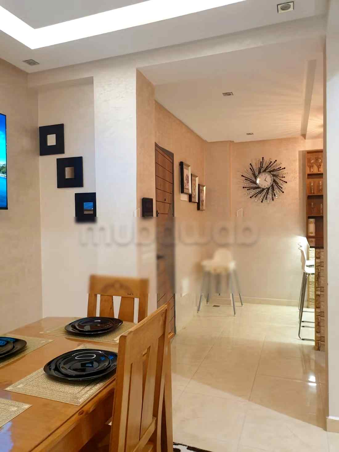 Location saisonnière à Branes 1. Surface de 100 m². Salon traditionnel marocain, résidence sécurisée - Photo 5