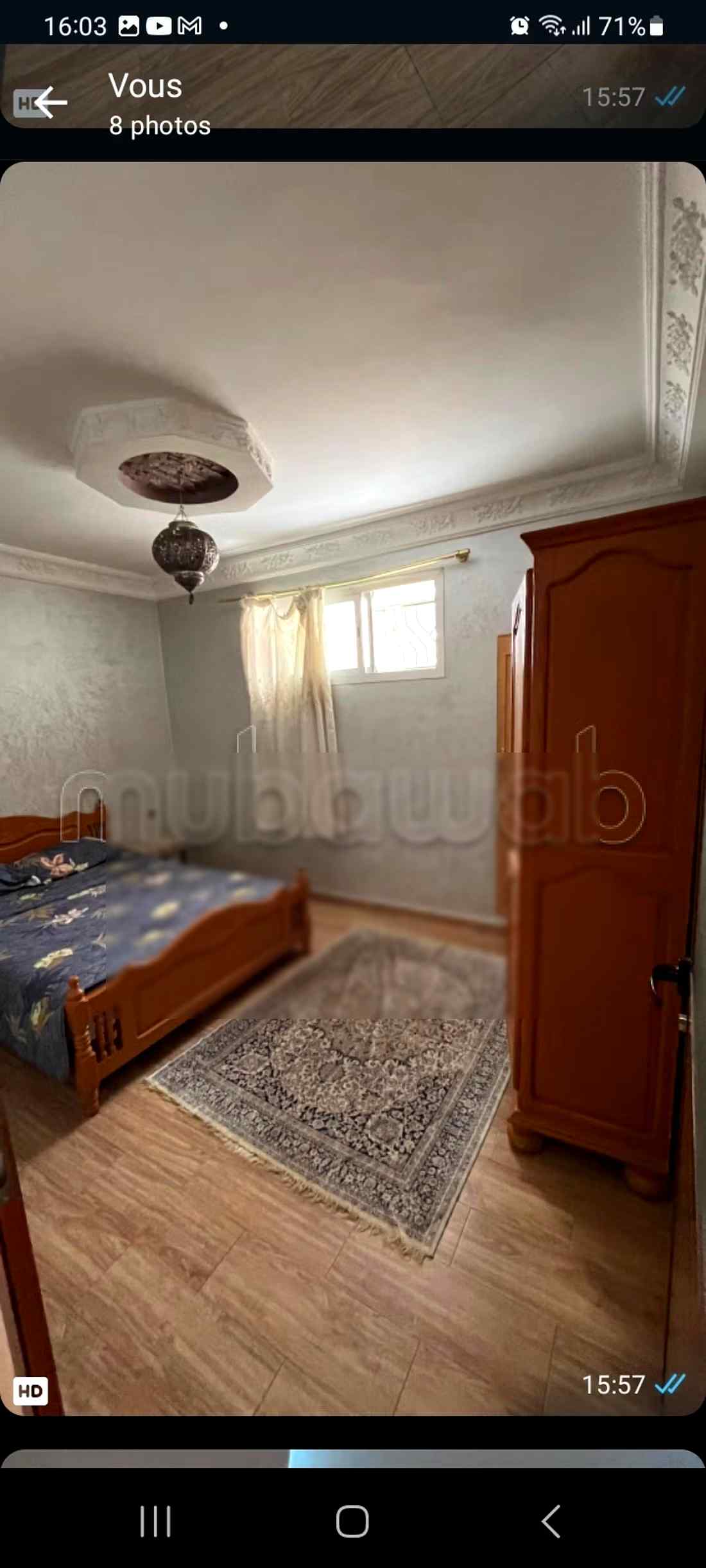 Appartement de vacances à louer à Hay Qods. 1 Pièce. Salon Marocain, sécurité - Photo 4
