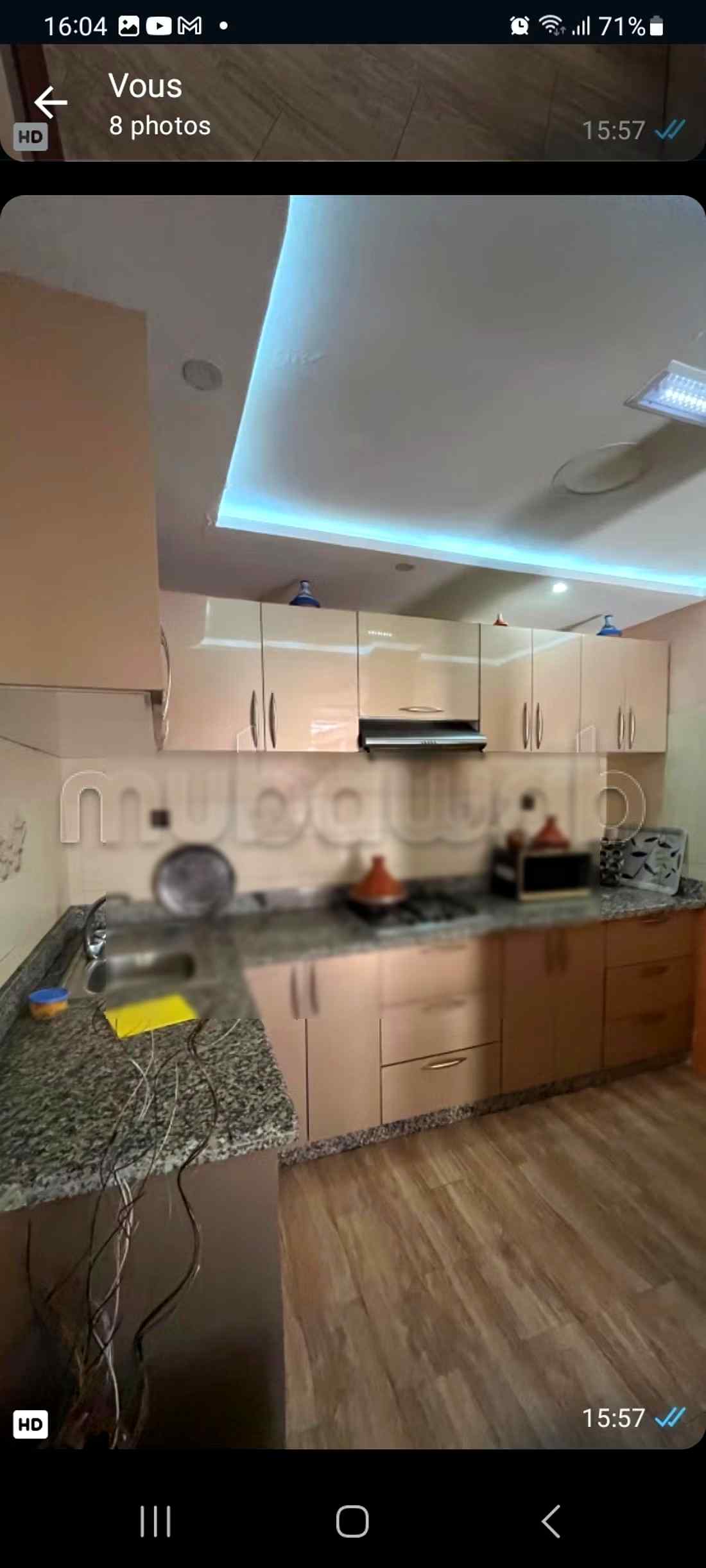 Appartement de vacances à louer à Hay Qods. 1 Pièce. Salon Marocain, sécurité - Photo 3