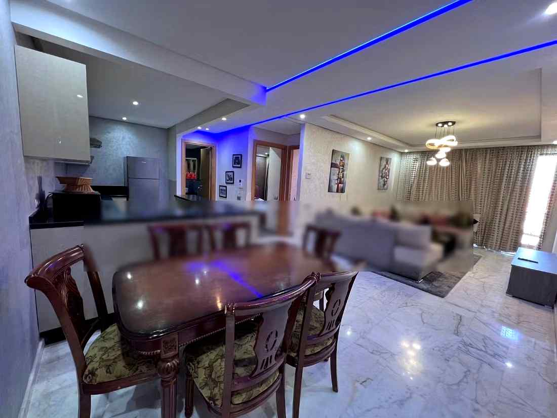 Location saisonnière à Guéliz. 2 belles chambres. Système de parabole et salon marocain - Photo 7