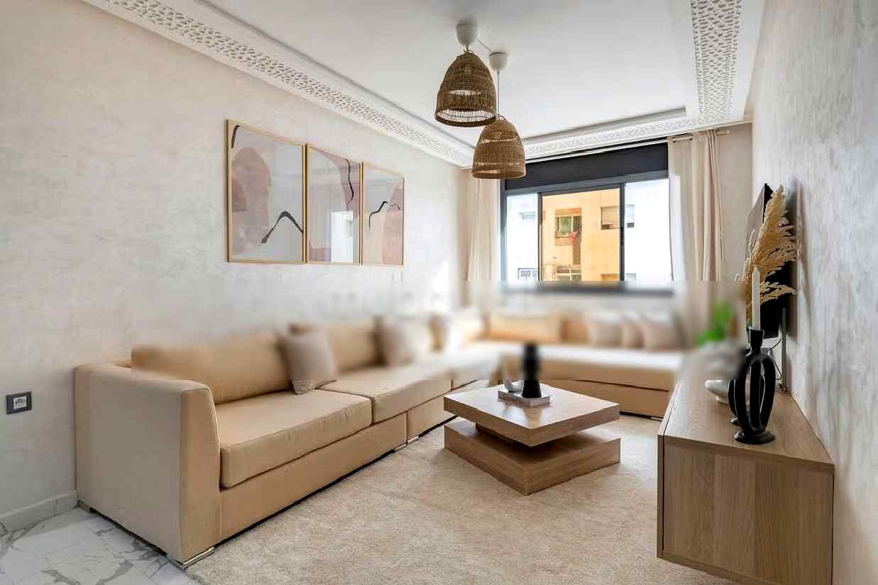 Charmant 1 chambre salon/ 5min gare Rabat ville - Photo 4