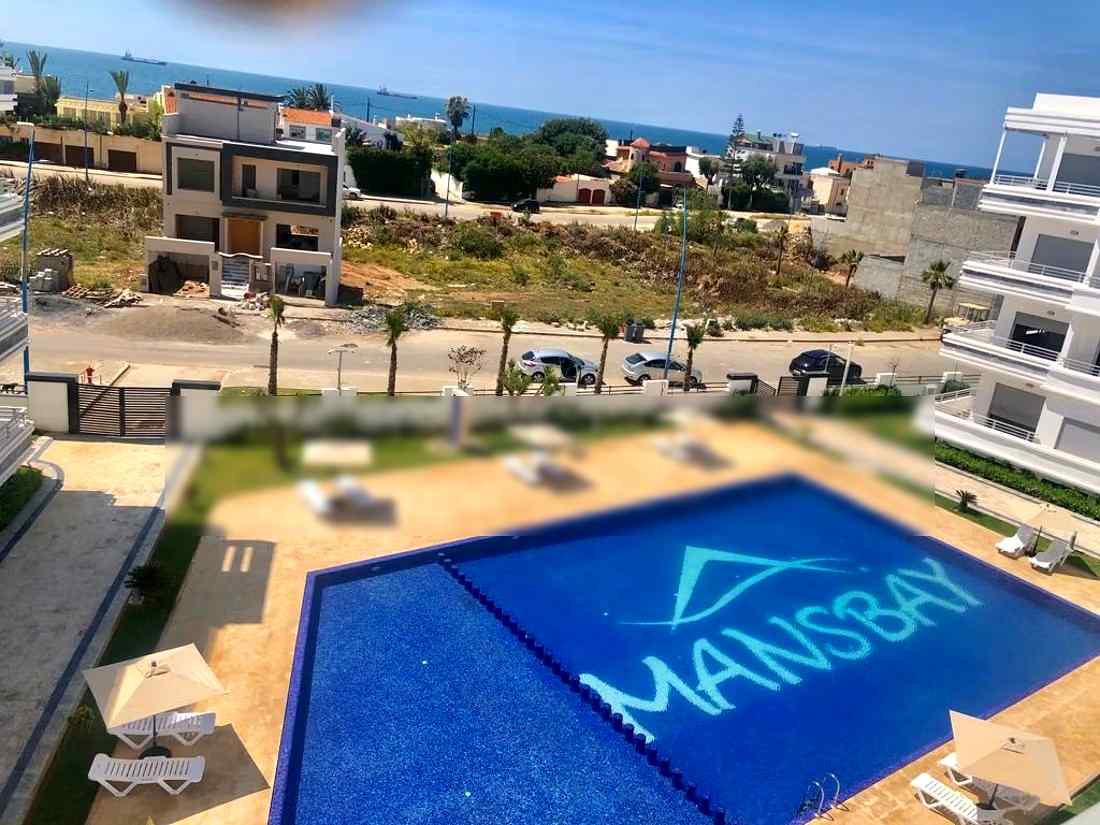 Location saisonnière à El Mansouria. Surface totale 55 m². Système de parabole et salon marocain - Photo 2