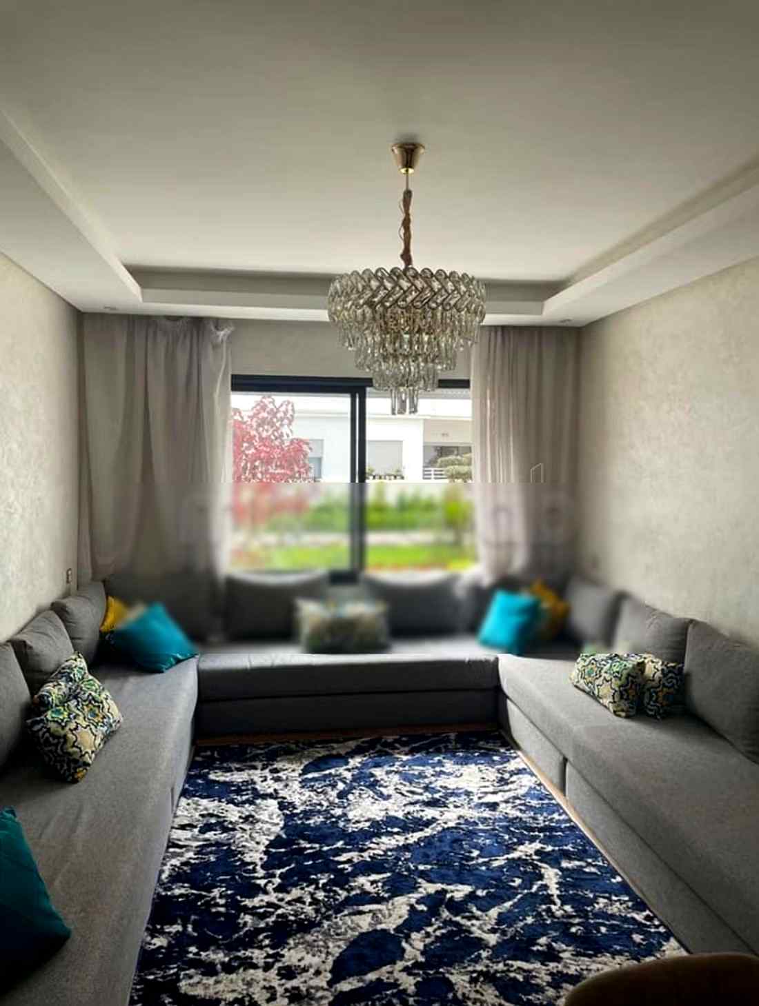 Location saisonnière à El Mansouria. Surface totale 55 m². Système de parabole et salon marocain - Photo 6