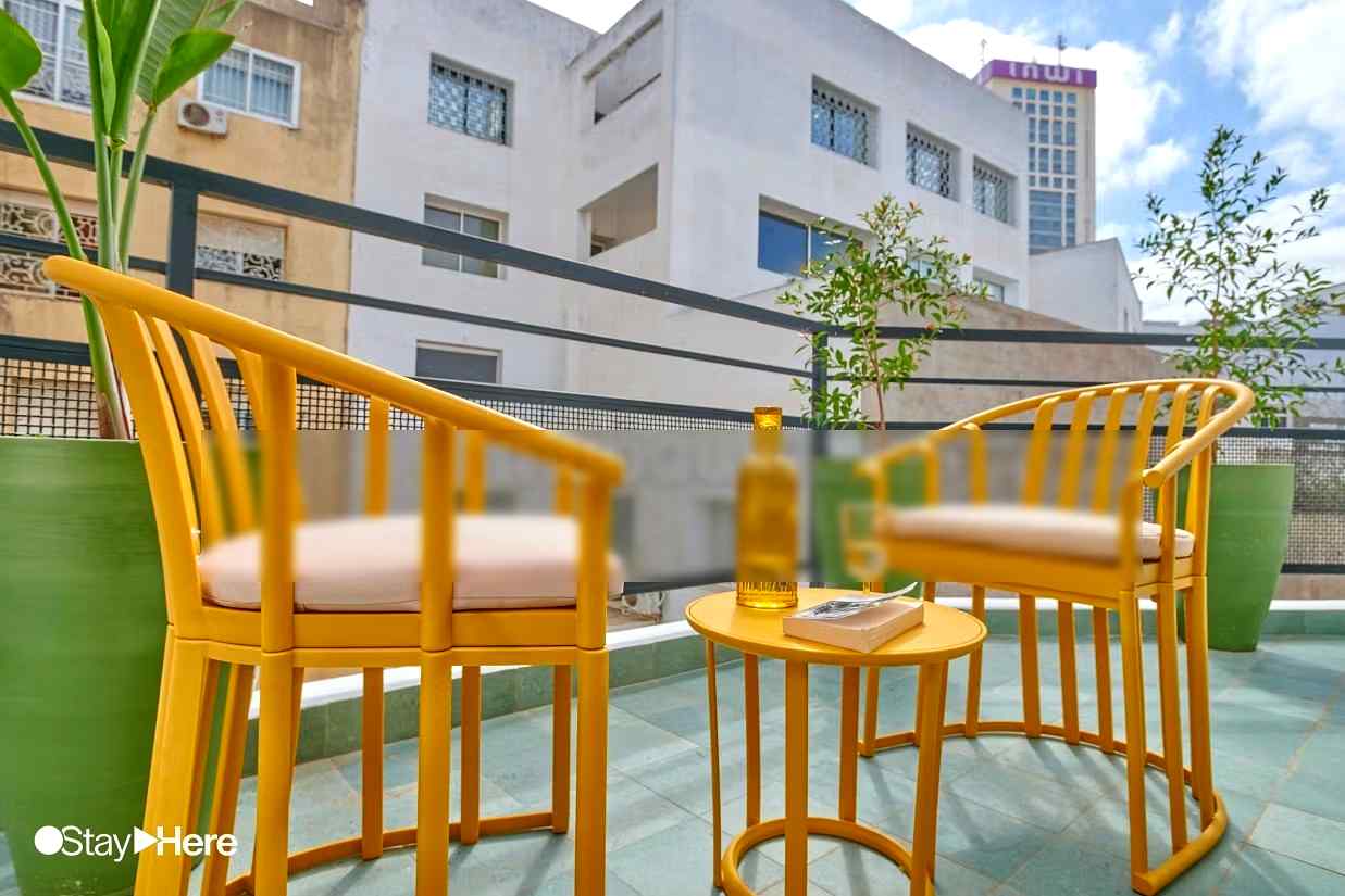 Appartement Cosy avec Terrasse Privée Maarif - Photo 14