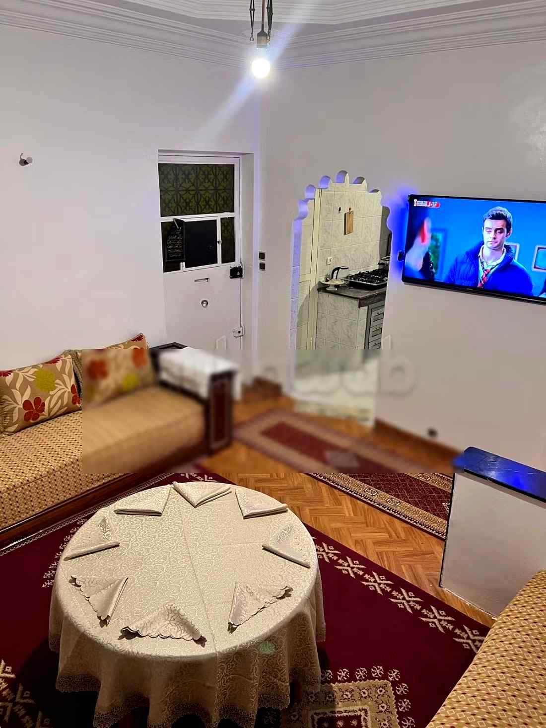 Appartements à louer à Rmila. 
3 pièces. 
Cuisine équipée - Photo 14