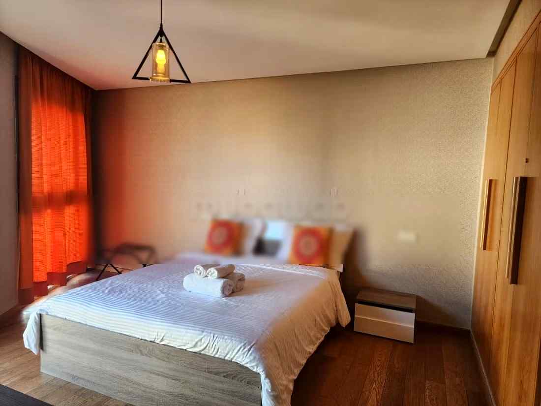 Appartement de vacances à louer à Casablanca Marina. Superficie 75 m². Vue exceptionnelle sur la mer, chauffage central - Photo 10