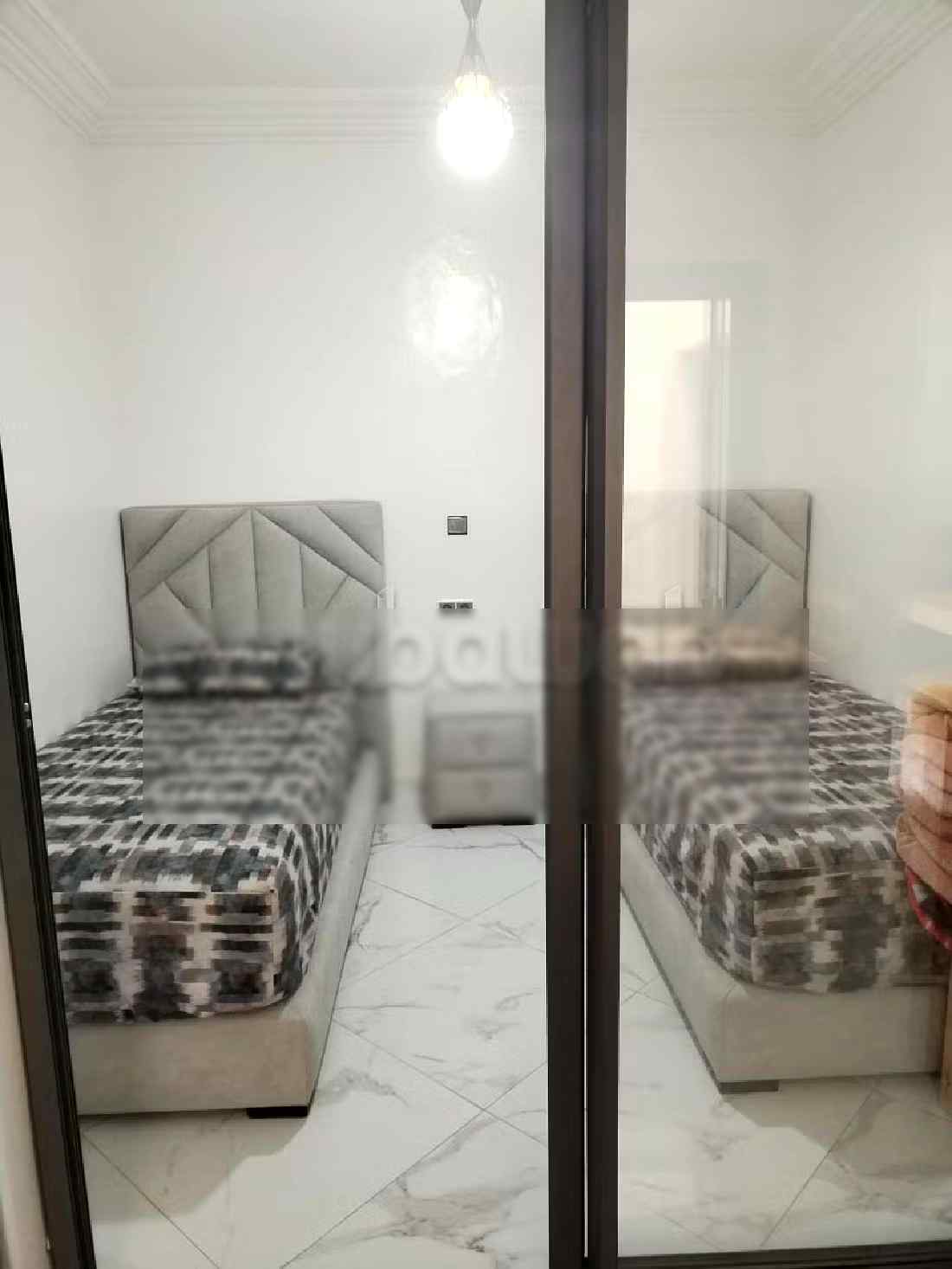 Location d'un appartement à Borj. Superficie 72 m². Environnement calme avec vue montagne, chauffage central - Photo 9