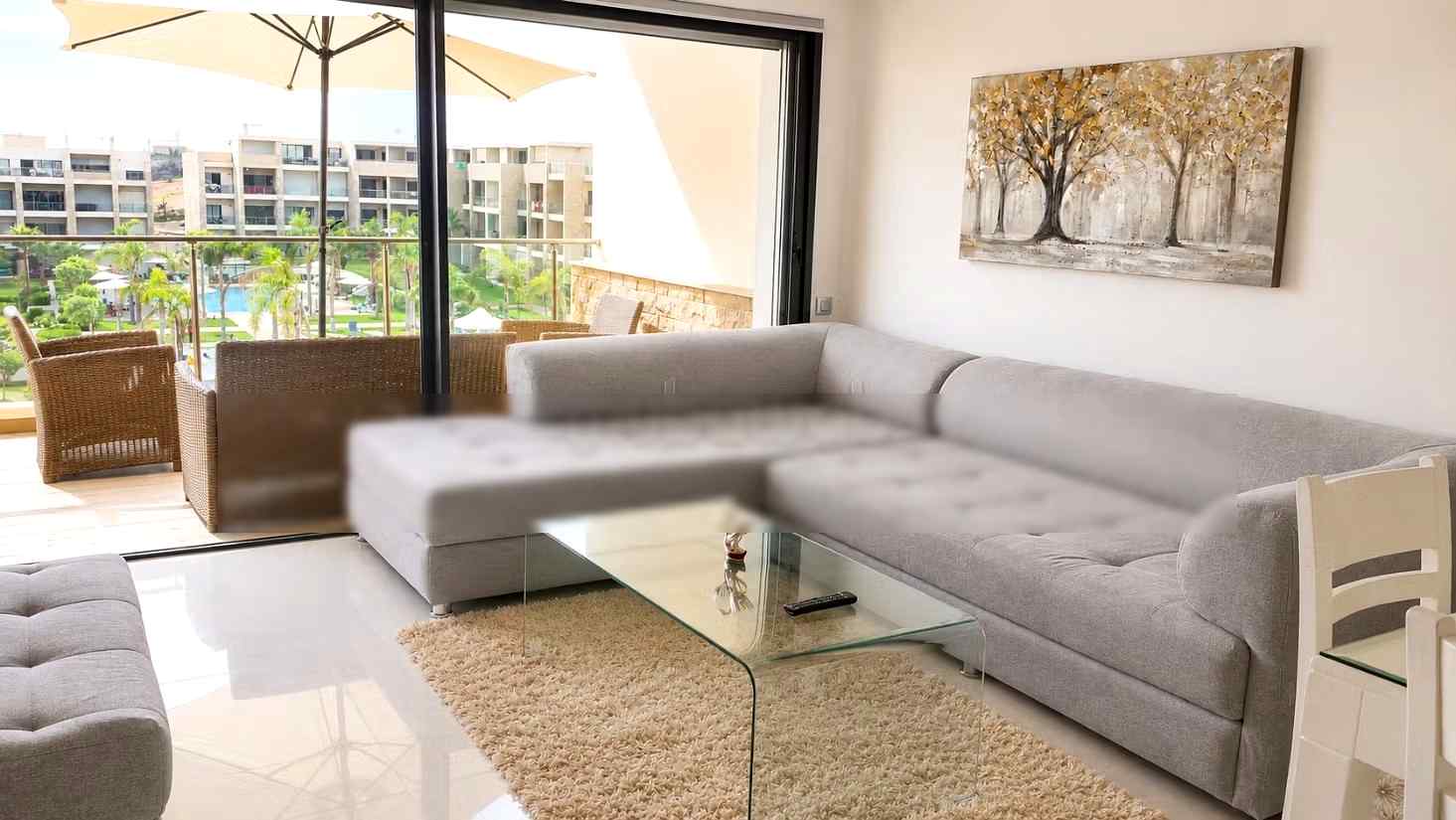 Appartements à louer à Sidi Bouknadel. 
3 grandes pièces. 
Concierge et climatisation - Photo 2