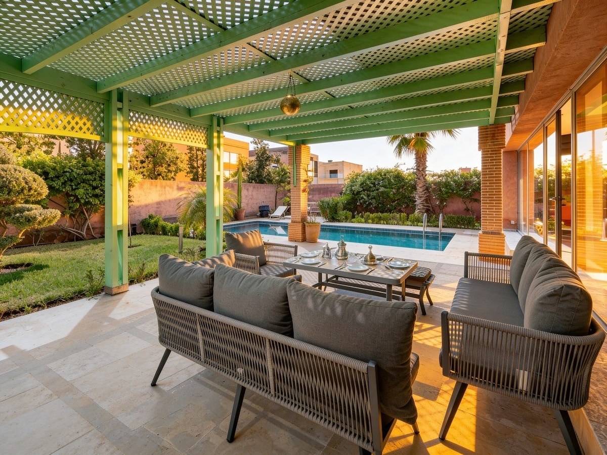 ~ Villa de rêve à Marrakech • Piscine • Calme et luxe ~ - Photo 9