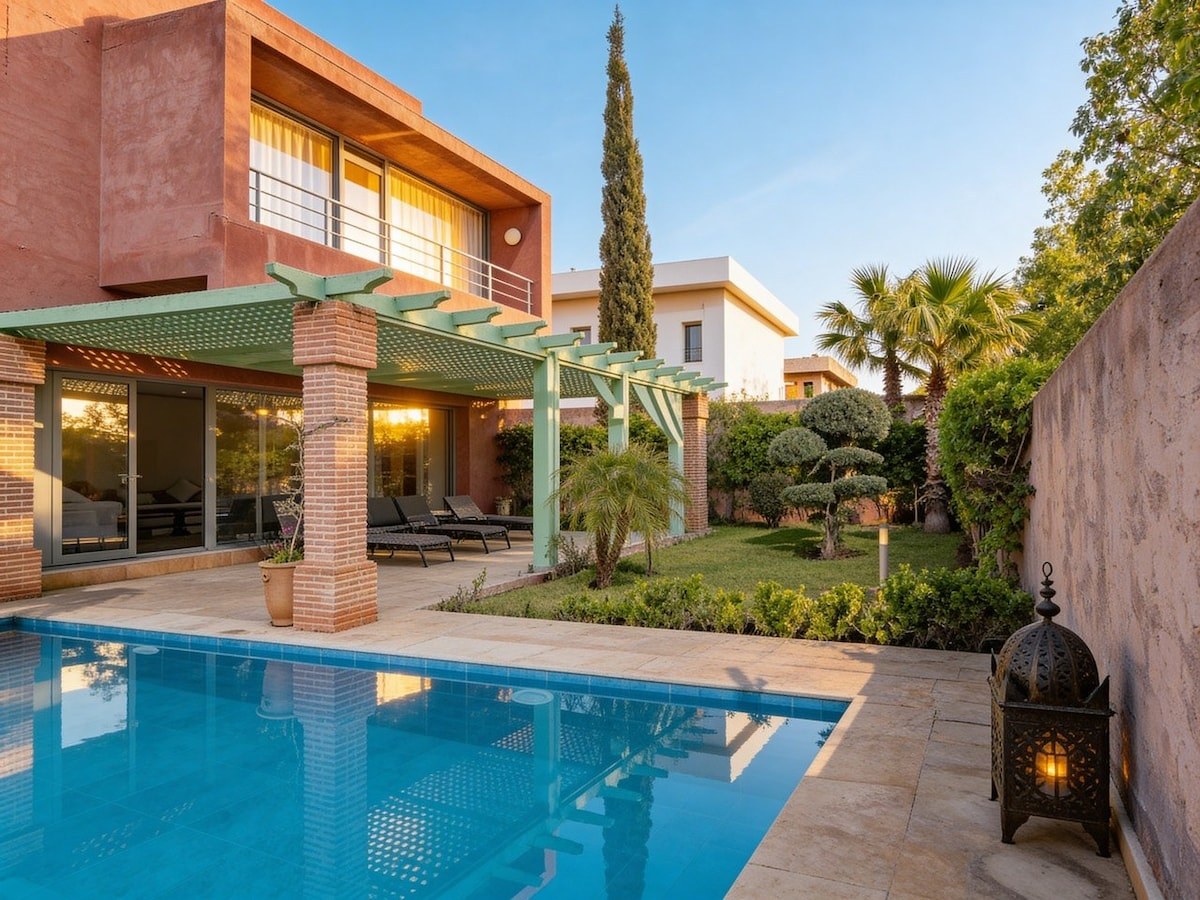 ~ Villa de rêve à Marrakech • Piscine • Calme et luxe ~ - Photo 18
