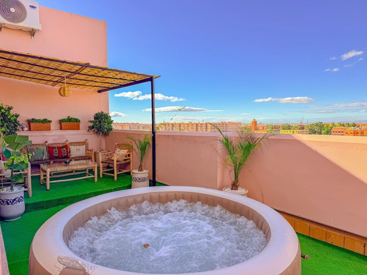 •Appartement climatisé avec spa privé et terrasse au coucher du soleil• - Photo 11