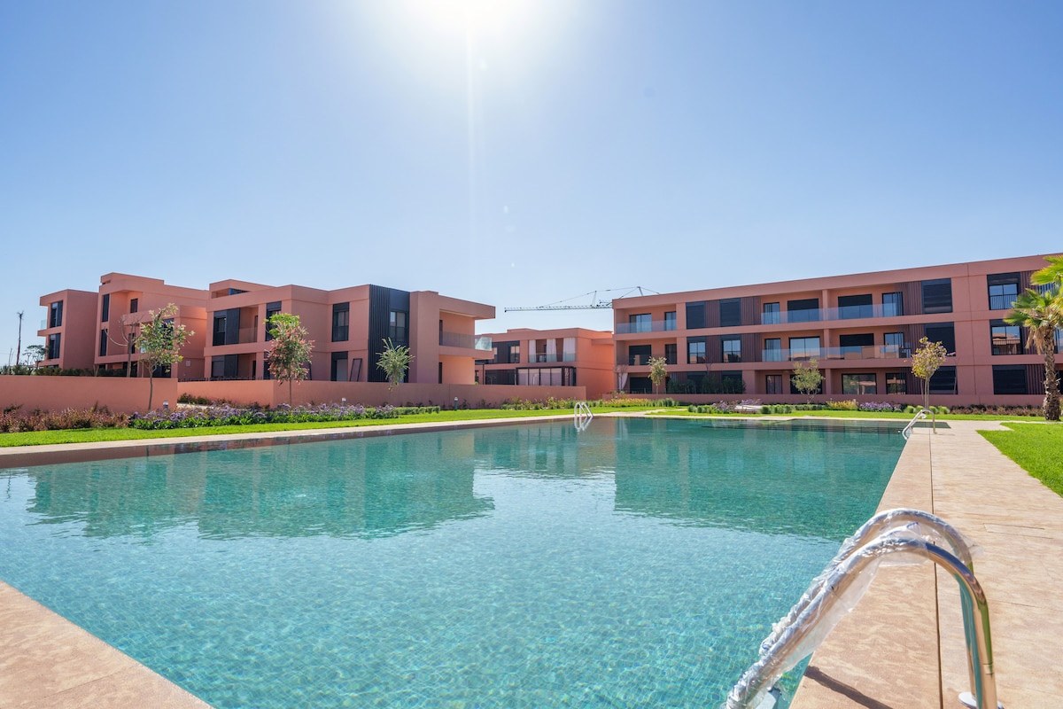 Noria Resort élégant 2 chambres vue piscine - Photo 9