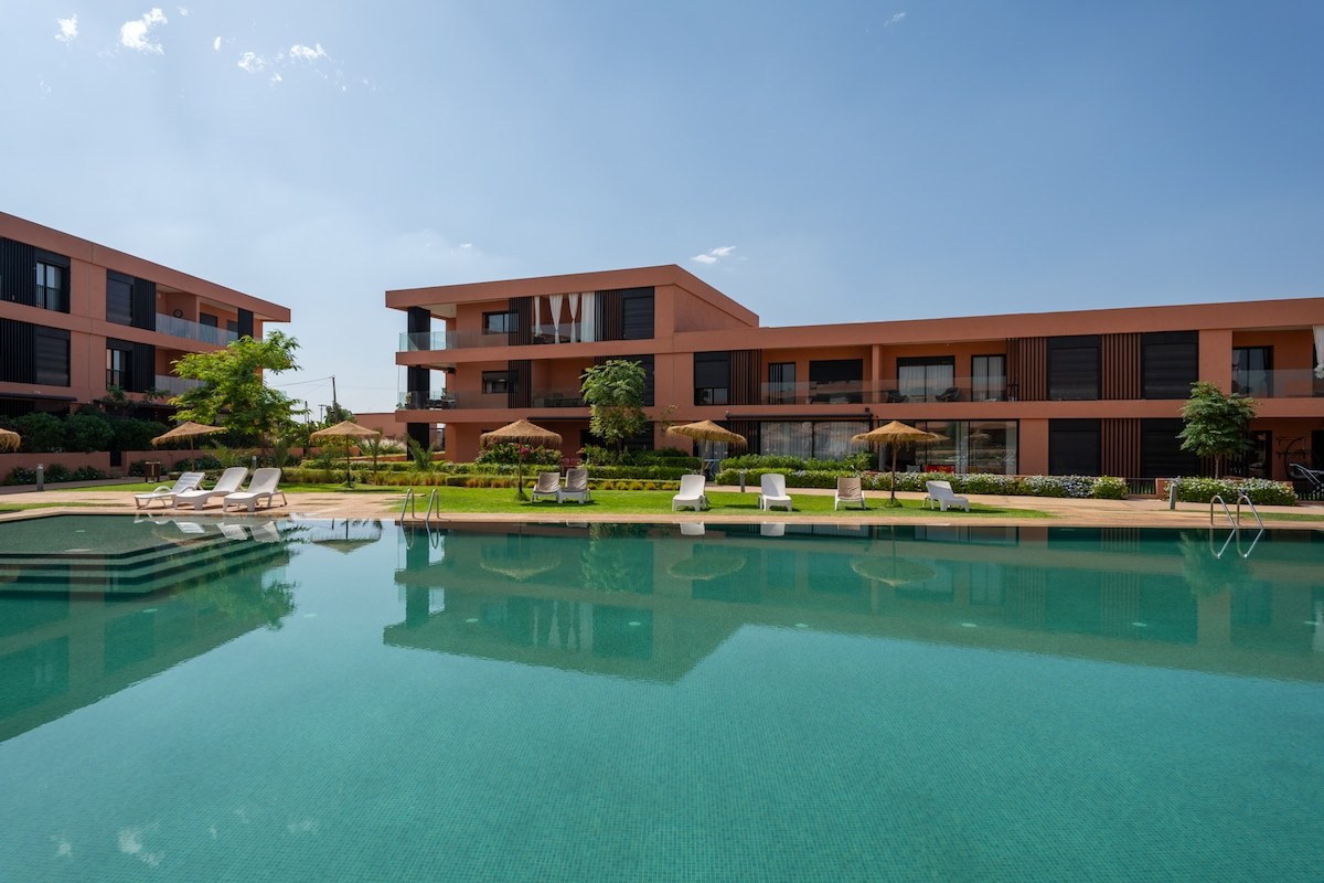 Noria Resort élégant 2 chambres vue piscine - Photo 36